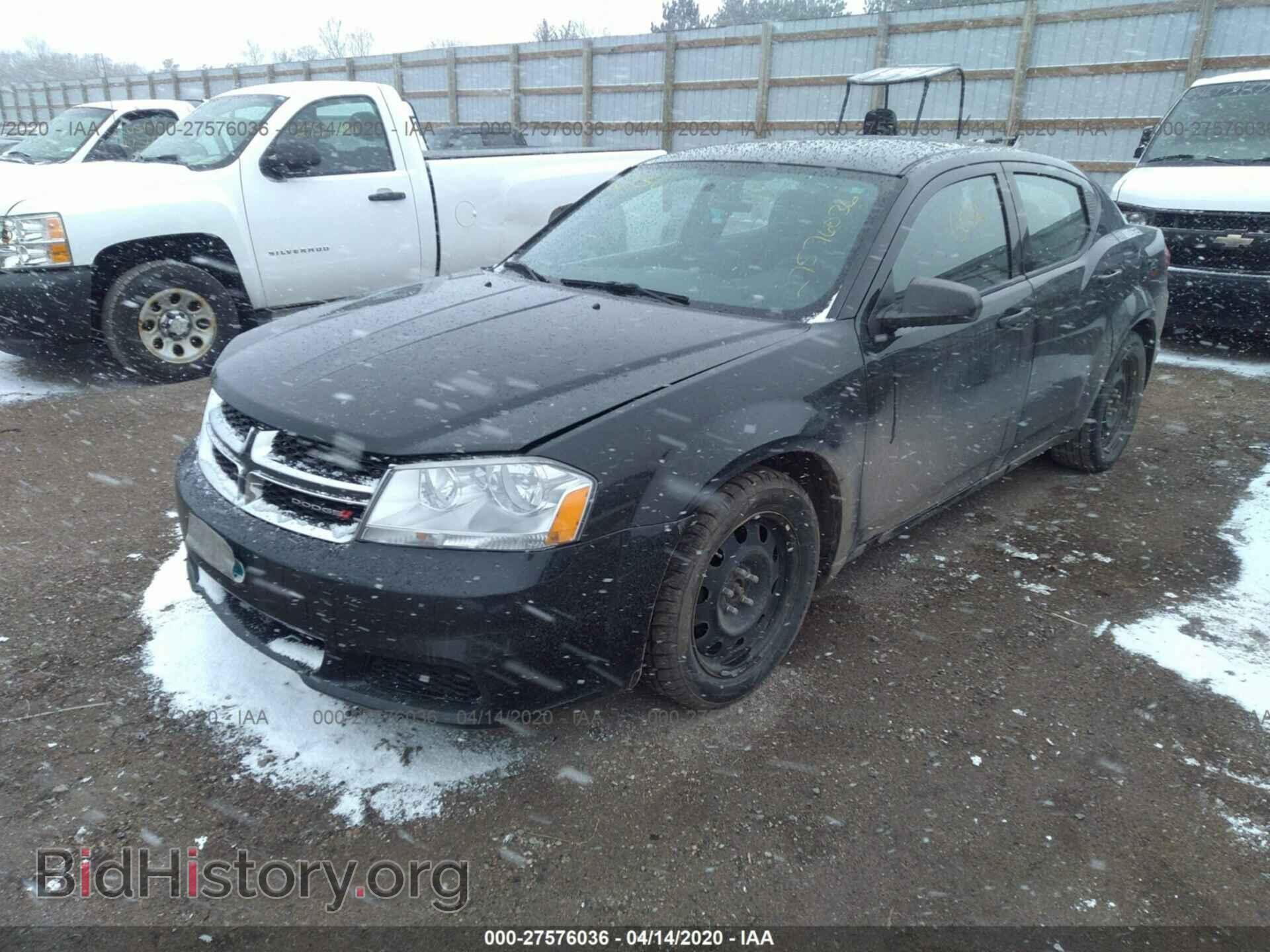 2012 DODGE AVENGER - VIN: 1C3CDZAB0CN215279 - Фото 2