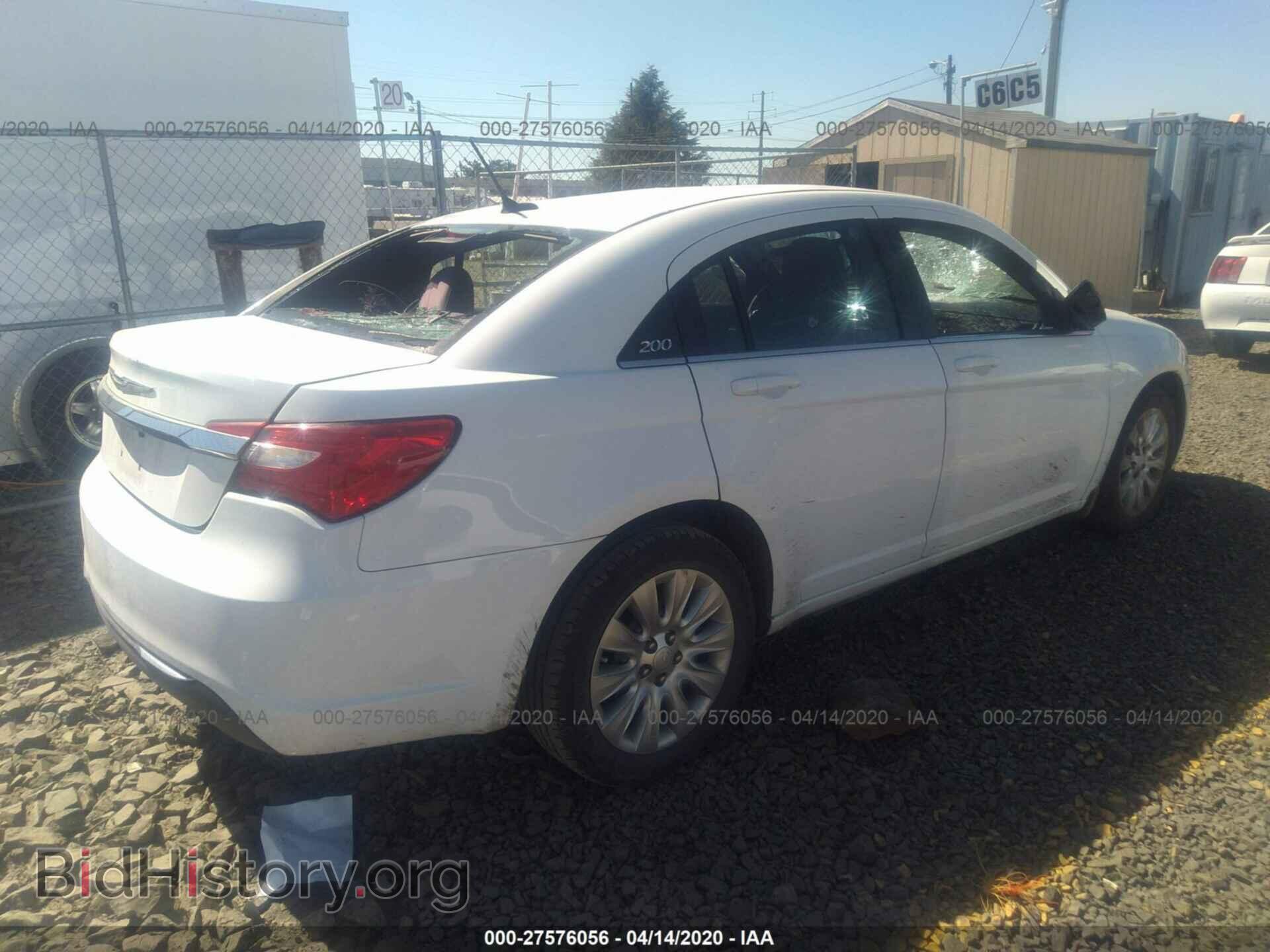 2013 CHRYSLER 200 - VIN: 1C3CCBAG4DN743186 - Фото 4