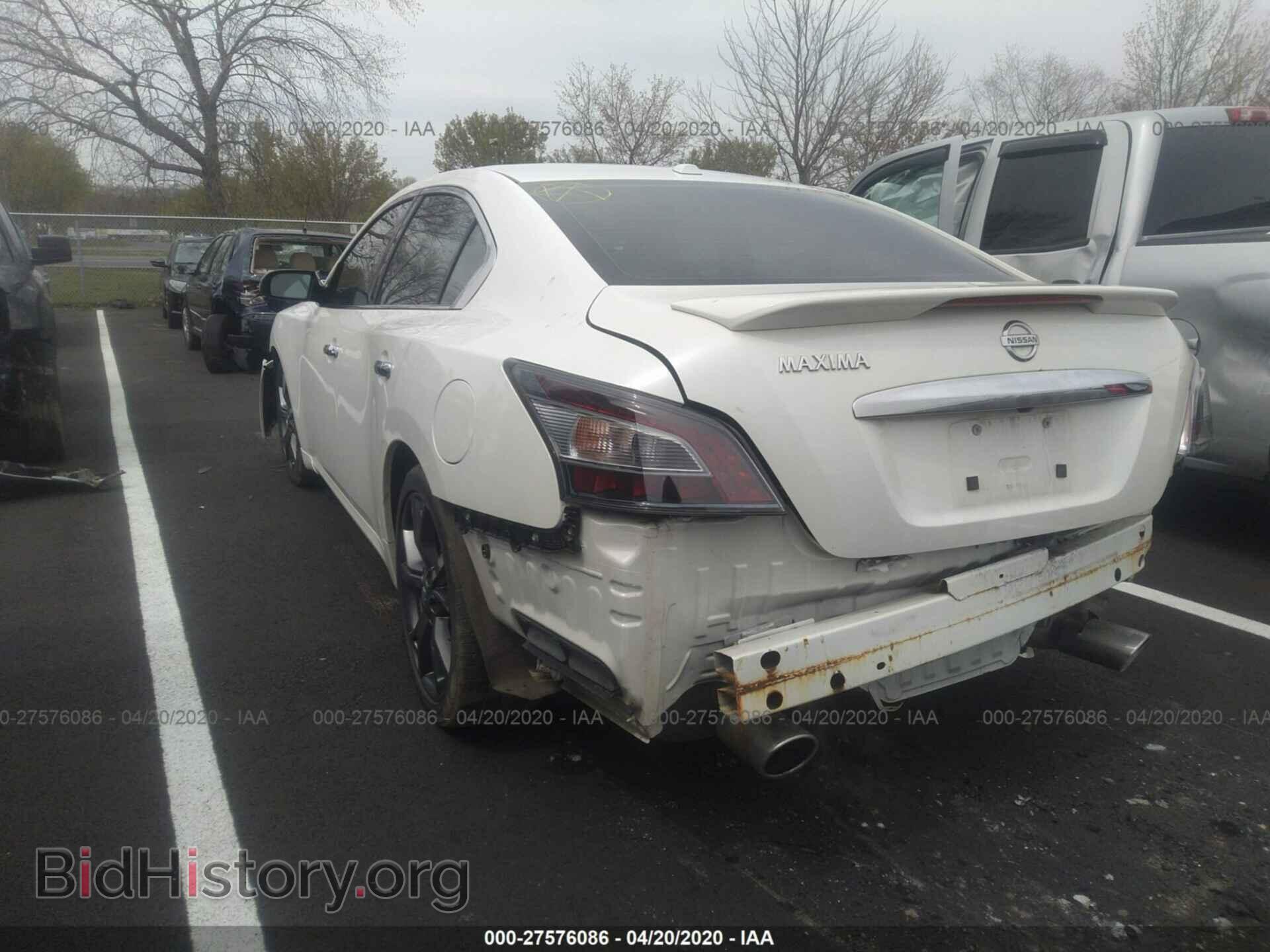 2014 NISSAN MAXIMA - VIN: 1N4AA5AP1EC487862 - Фото 3