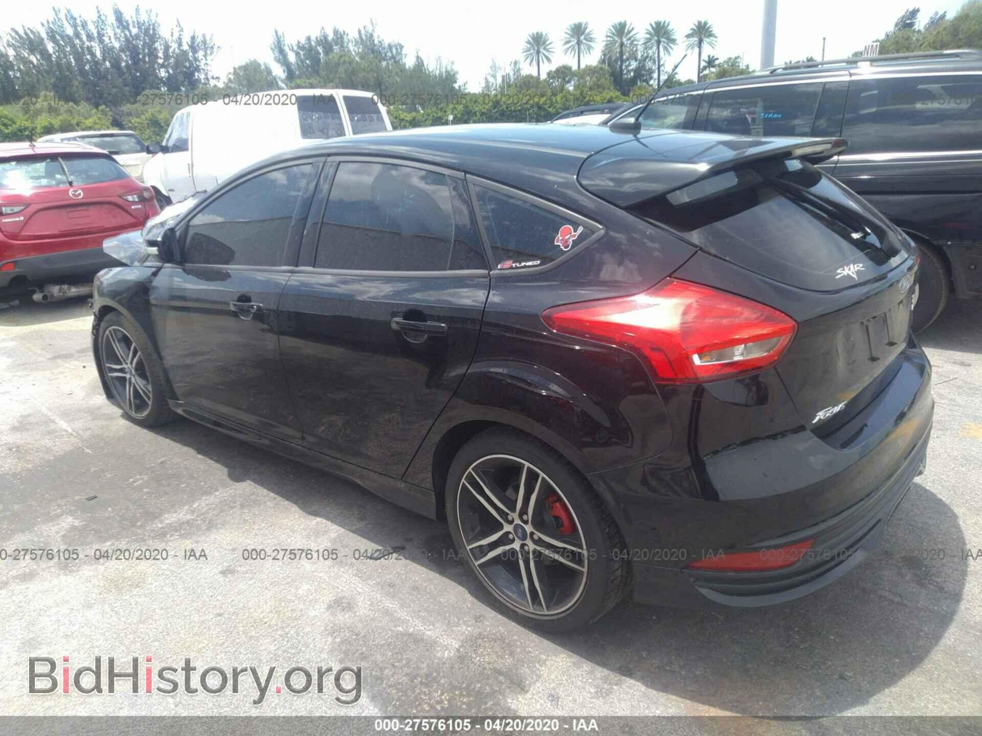 2018 FORD FOCUS - VIN: 1FADP3L96JL331681 - Фото 3