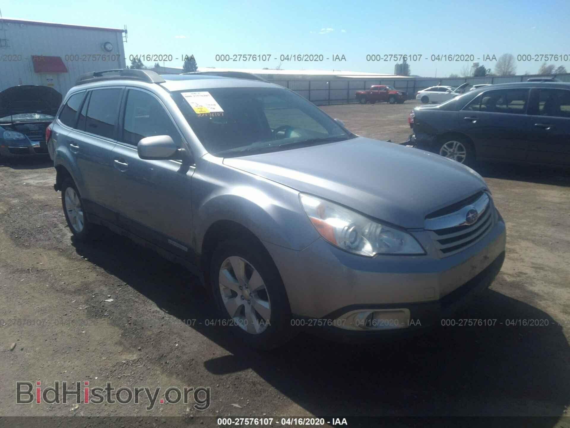 Фотография 4S4BRBGC7B1319835 - SUBARU OUTBACK 2011