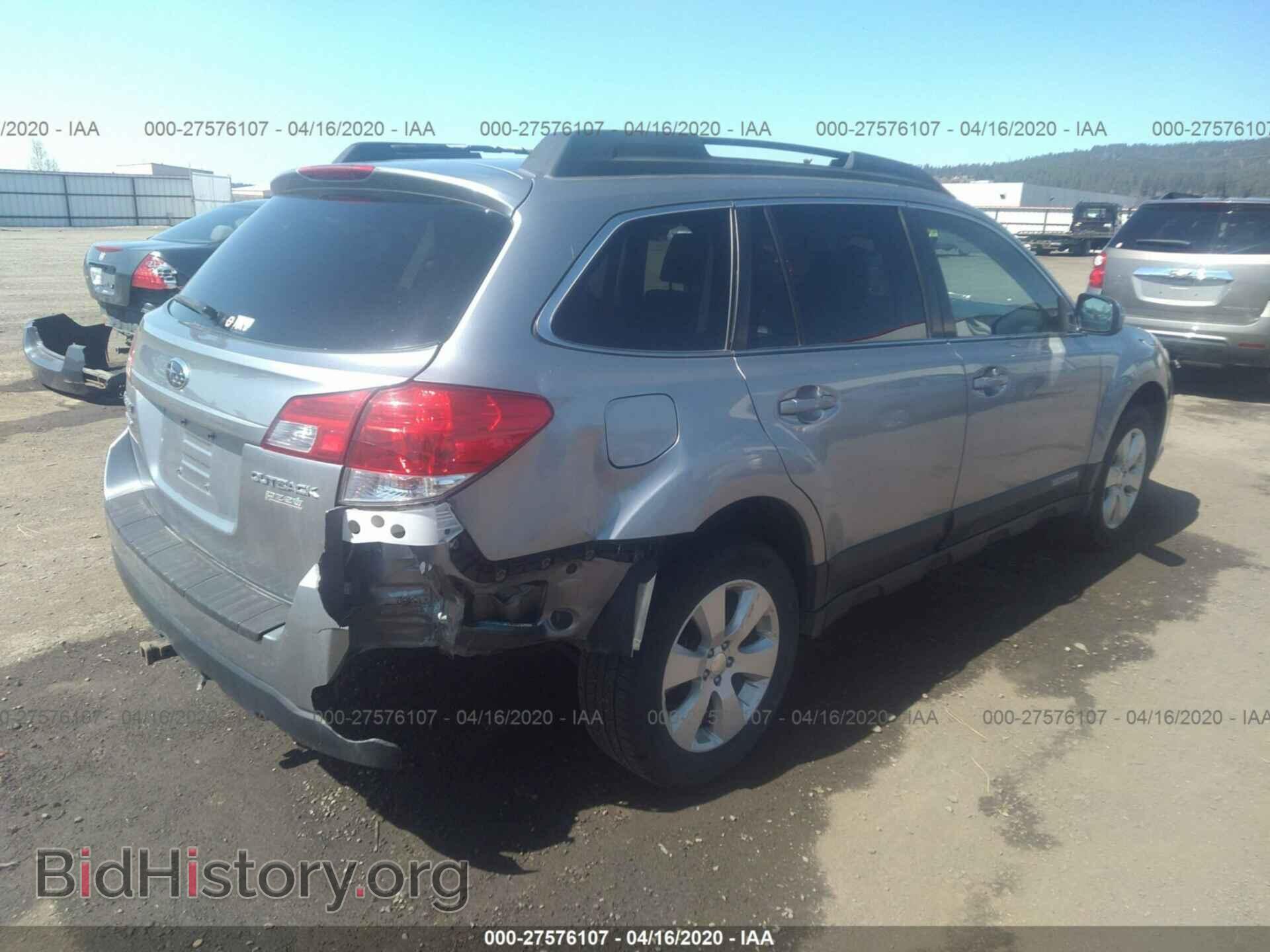 2011 SUBARU OUTBACK - VIN: 4S4BRBGC7B1319835 - Фото 4