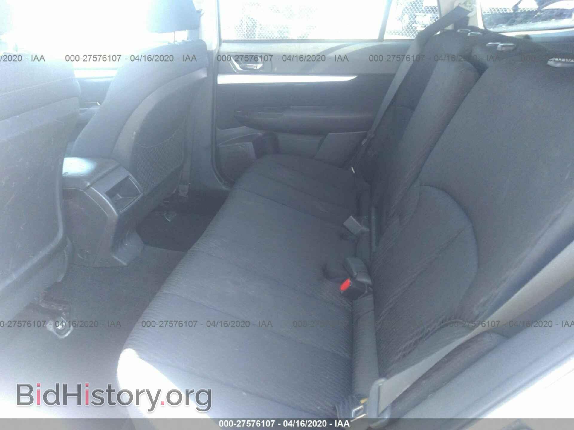 2011 SUBARU OUTBACK - VIN: 4S4BRBGC7B1319835 - Фото 8