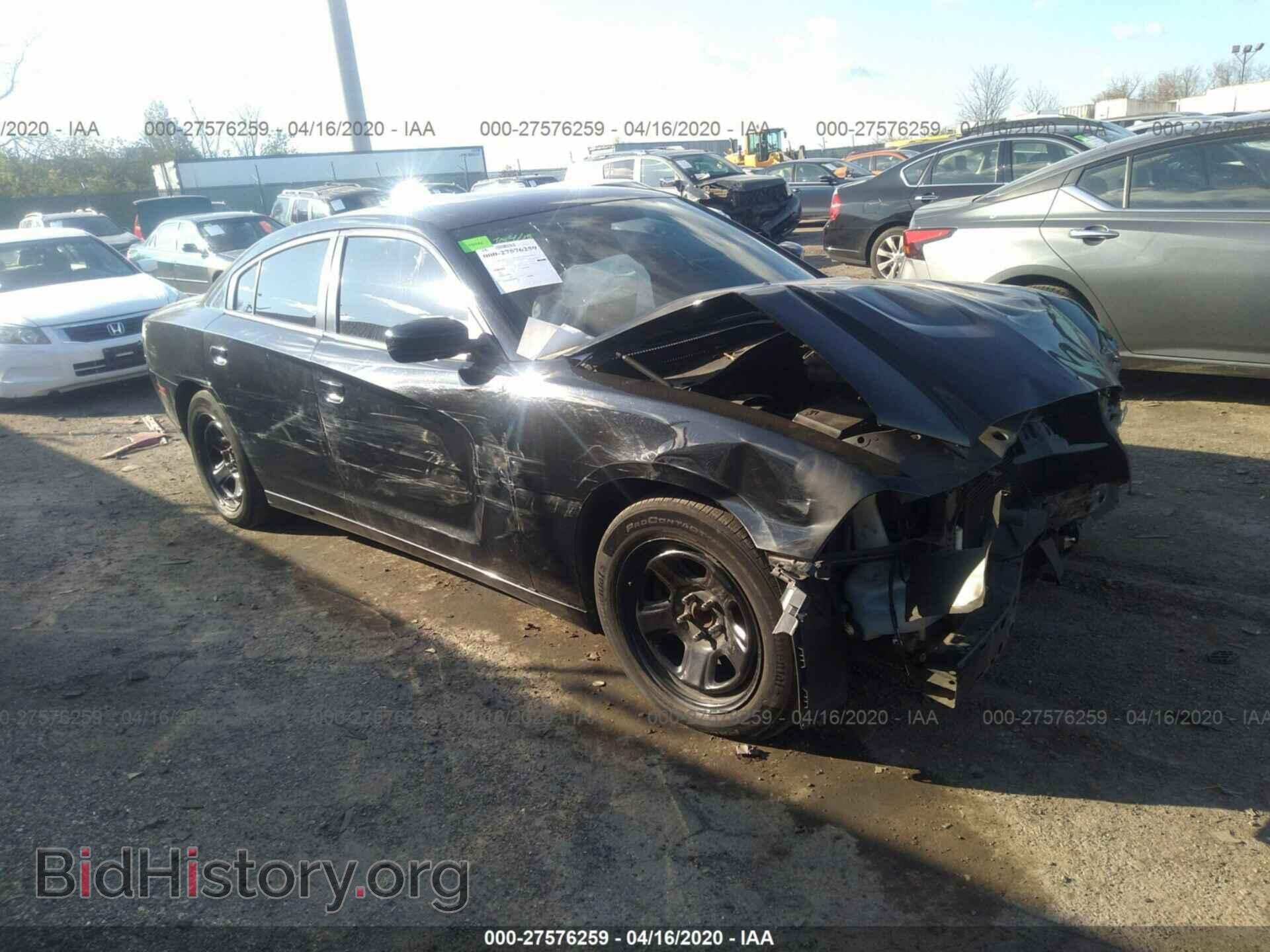 Photo 2C3CDXBG0DH520984 - DODGE CHARGER 2013