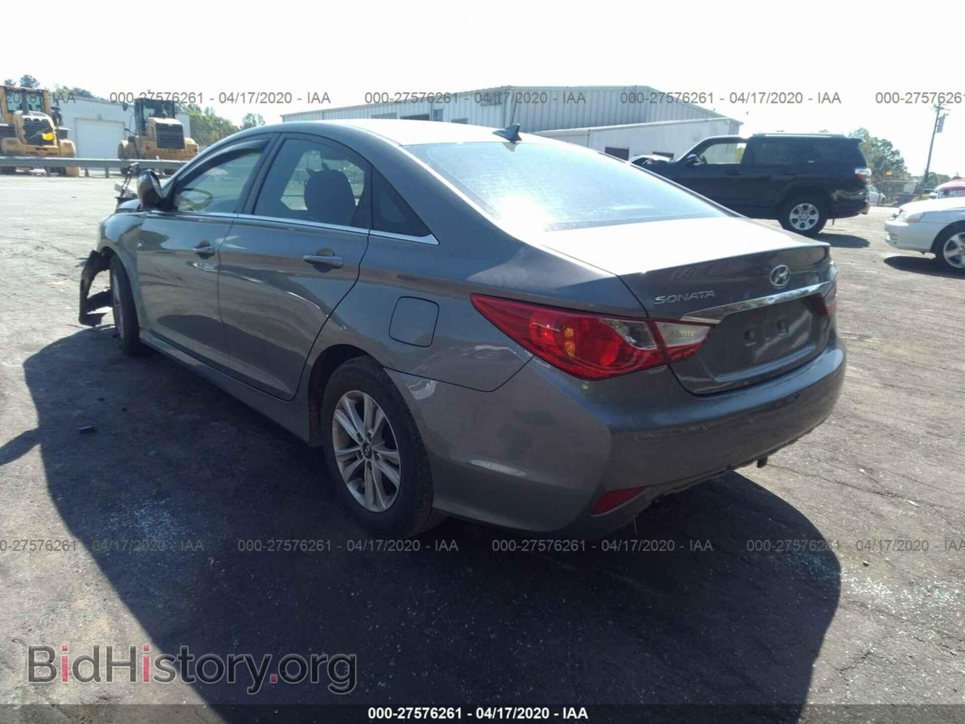 2014 HYUNDAI SONATA - VIN: 5NPEB4AC0EH830262 - Фото 3