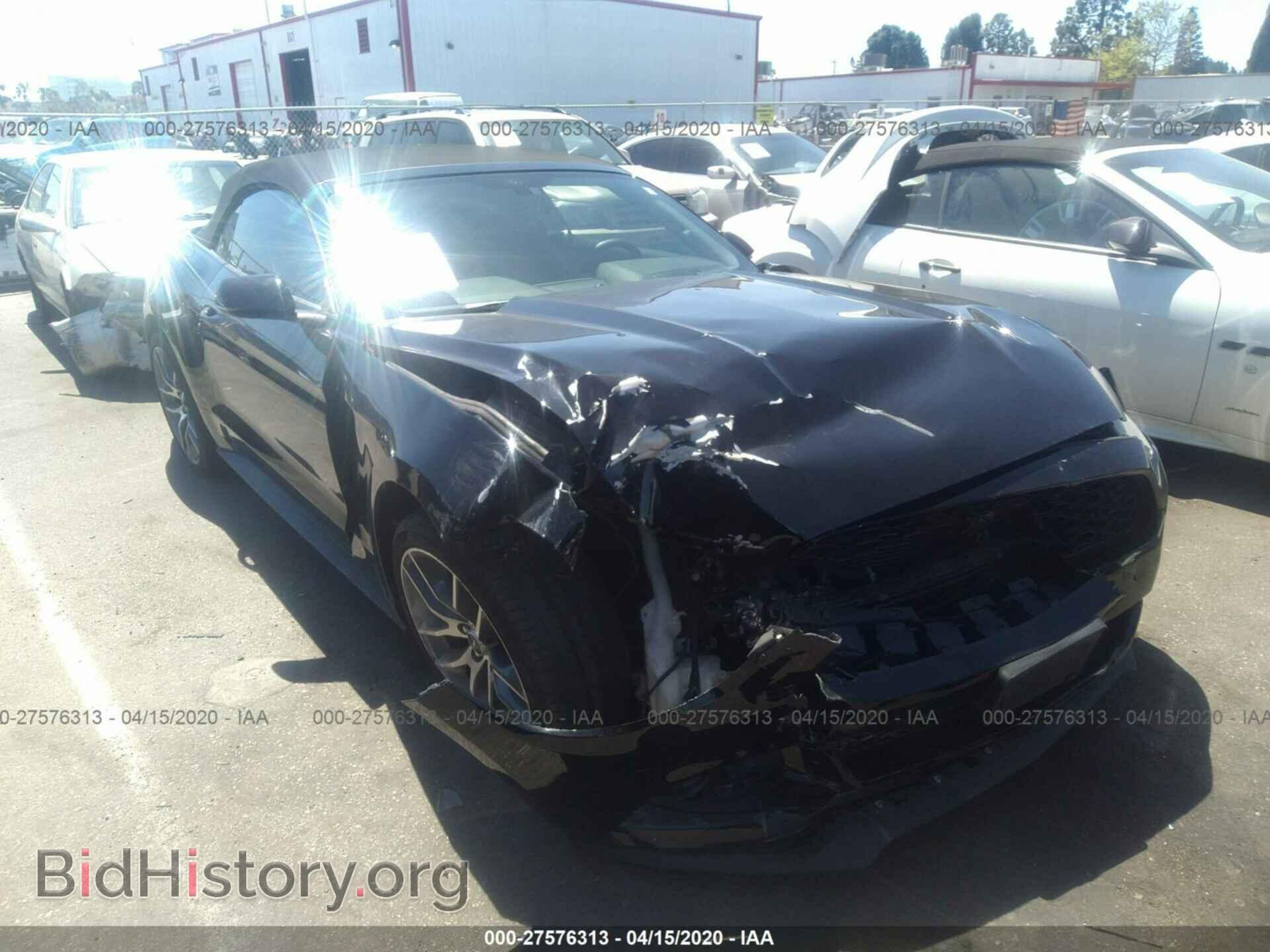 Photo 1FATP8UH4F5376578 - FORD MUSTANG 2015