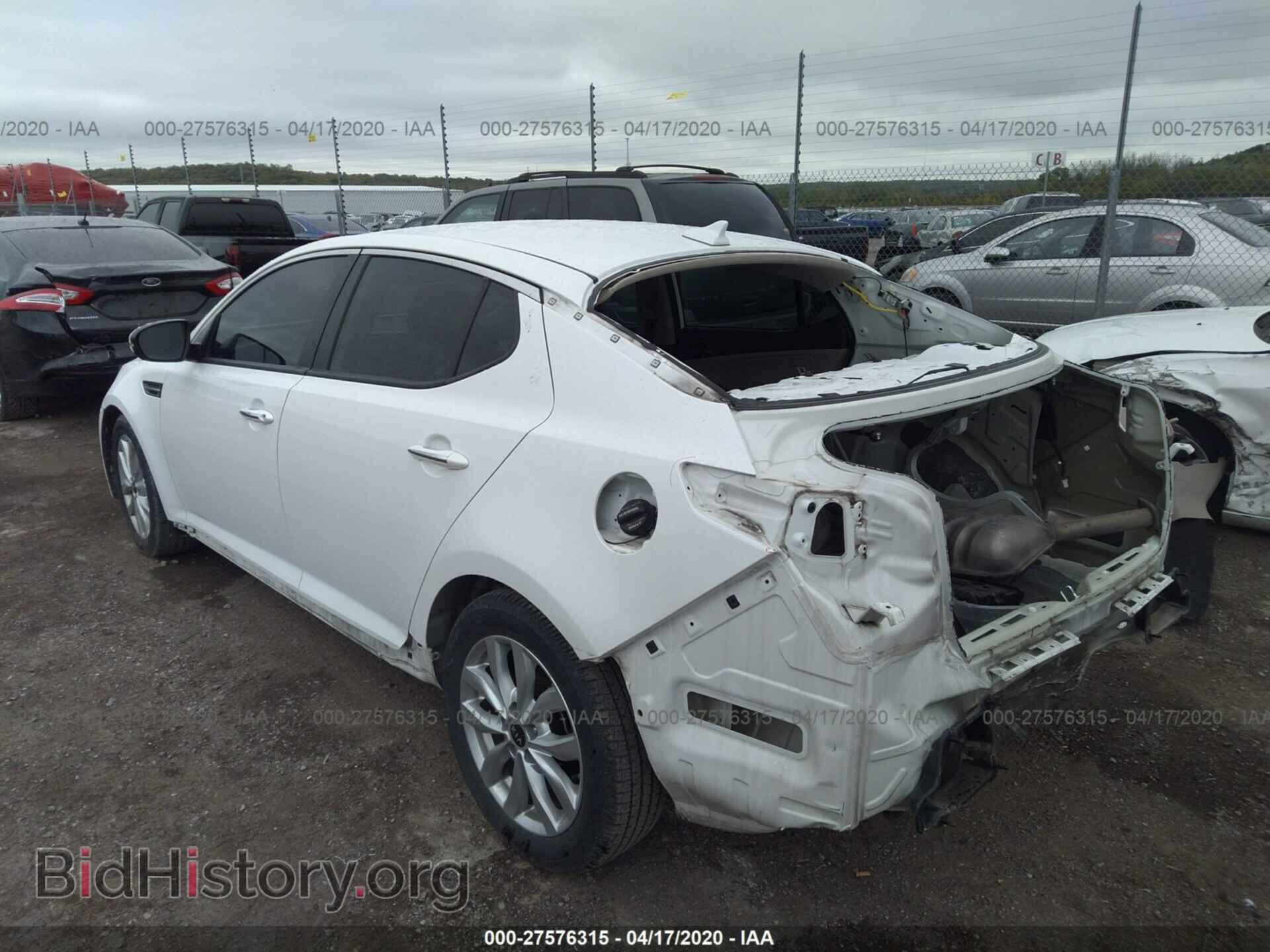 2015 KIA OPTIMA - VIN: KNAGM4A73F5634451 - Photo 3