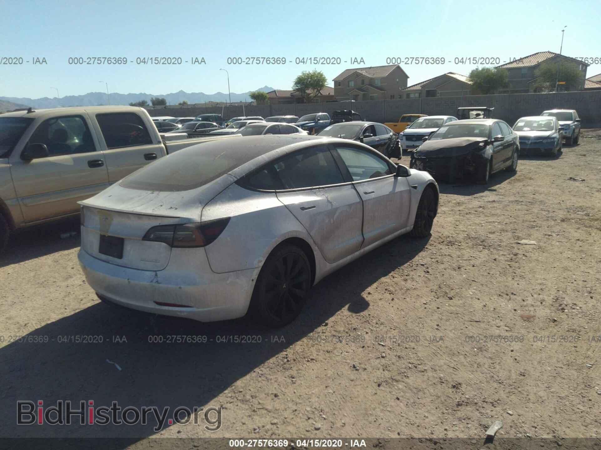 2020 TESLA MODEL 3 - VIN: 5YJ3E1ECXLF624899 - Photo 4
