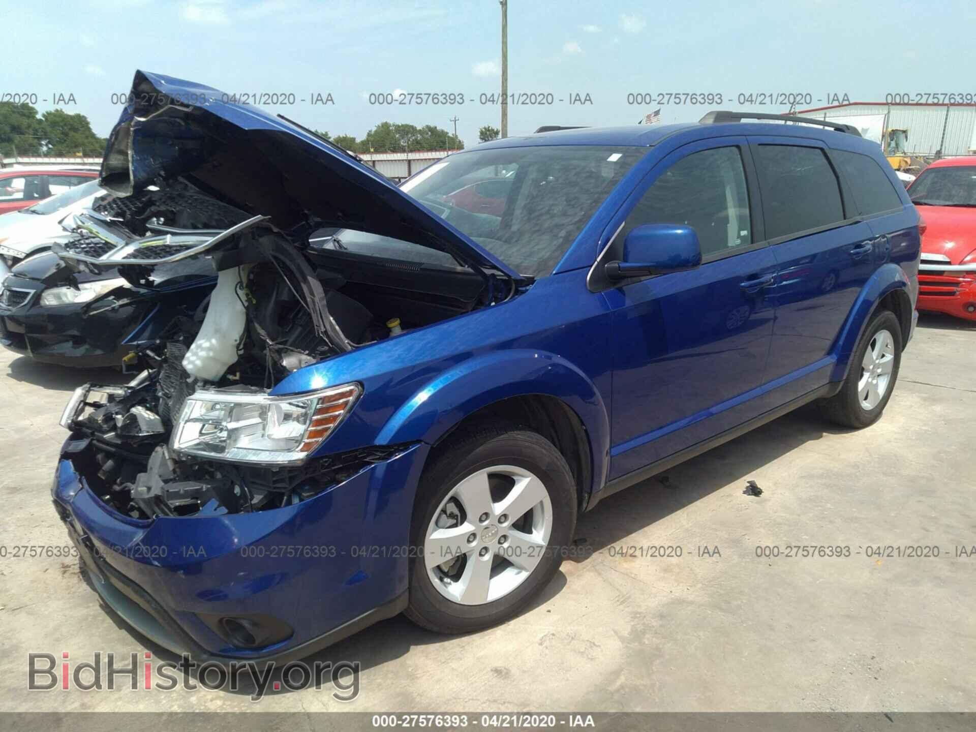 2012 DODGE JOURNEY - VIN: 3C4PDCBG3CT361745 - Фото 2