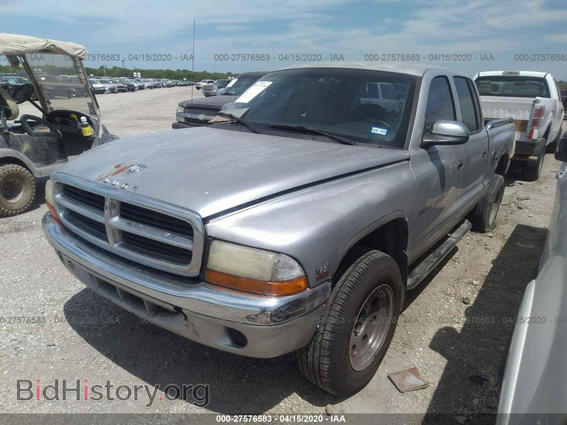 2001 DODGE DAKOTA - VIN: 1B7GL2AX41S207610 - Фото 2