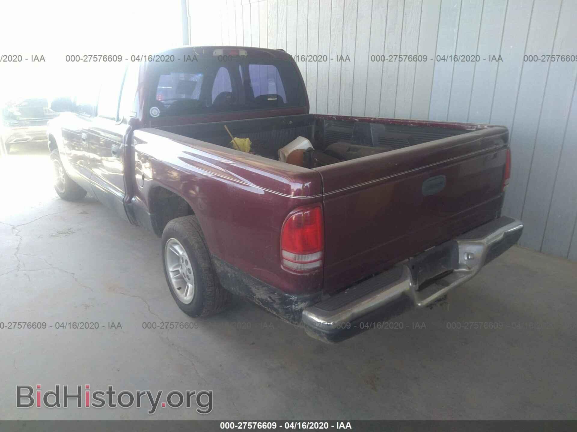 2000 DODGE DAKOTA - VIN: 1B7GL2AN1YS607827 - Фото 3