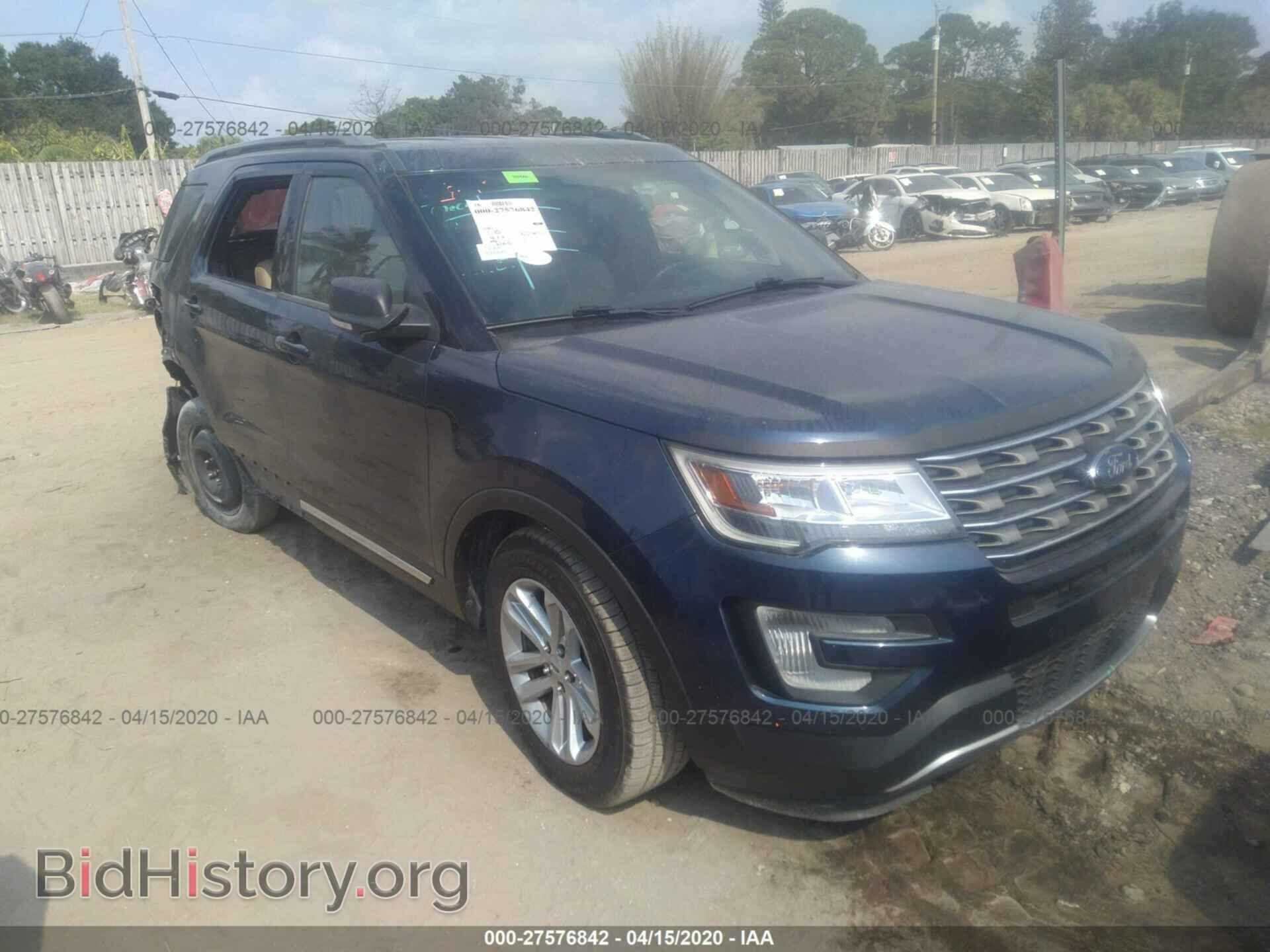 Фотография 1FM5K7DH5GGC46323 - FORD EXPLORER 2016