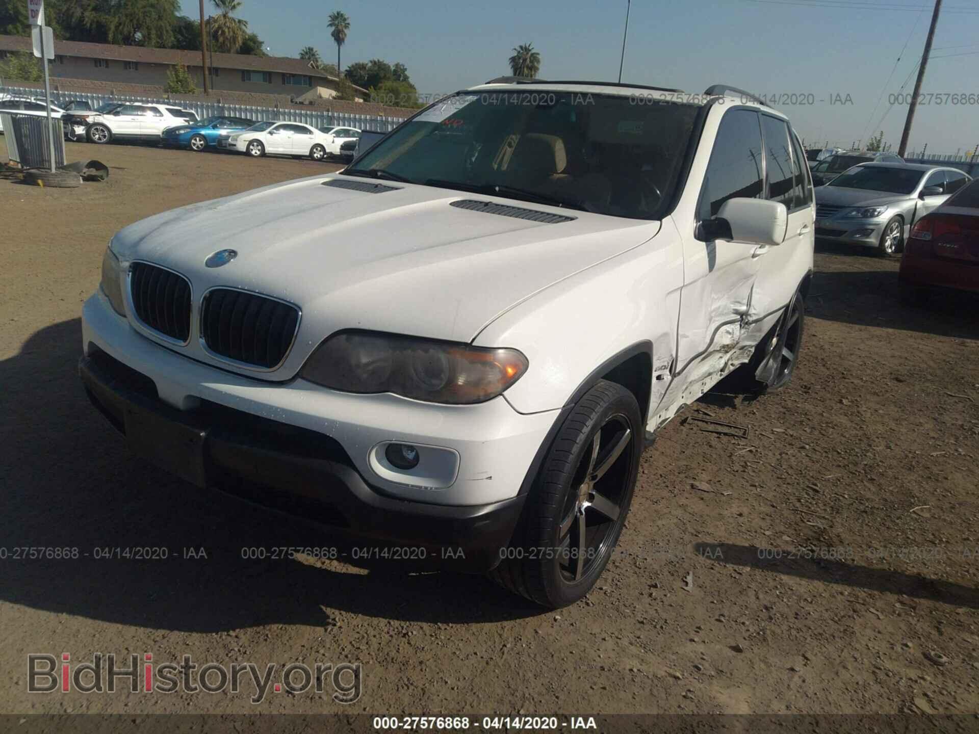 2005 BMW X5 - VIN: 5UXFA13585LU48060 - Фото 2