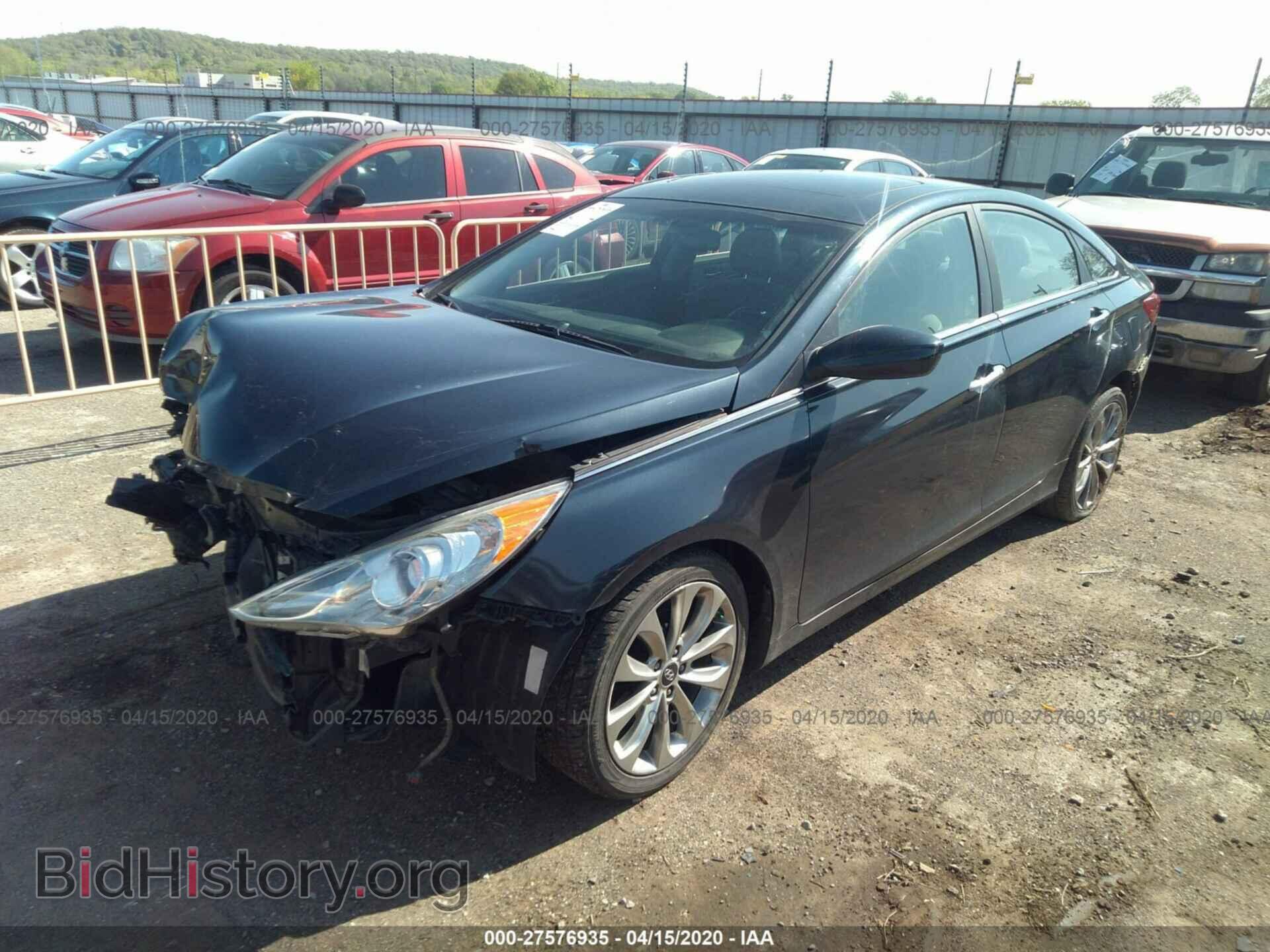2012 HYUNDAI SONATA - VIN: 5NPEC4AC3CH370413 - Фото 2