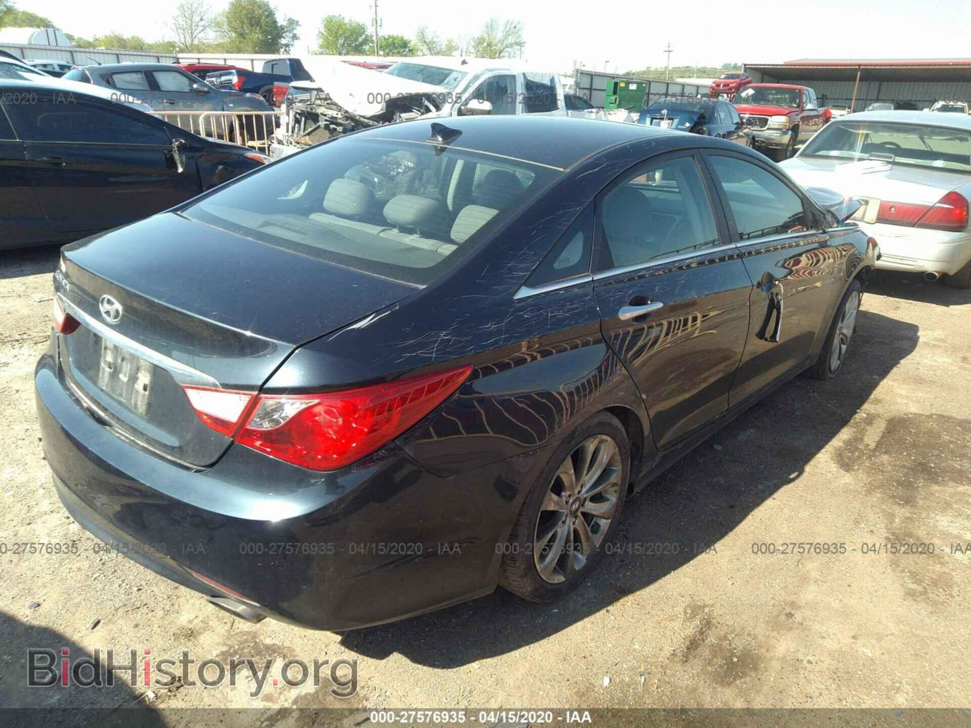 2012 HYUNDAI SONATA - VIN: 5NPEC4AC3CH370413 - Фото 4