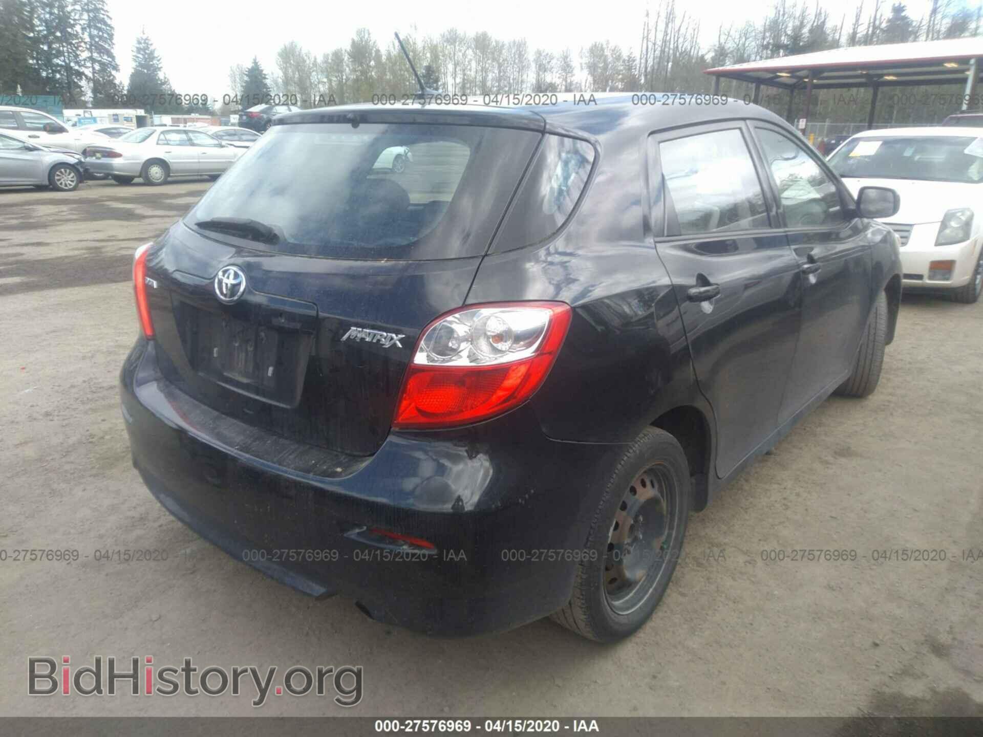 2009 TOYOTA COROLLA MATRIX - VIN: 2T1KU40E19C014007 - Фото 4