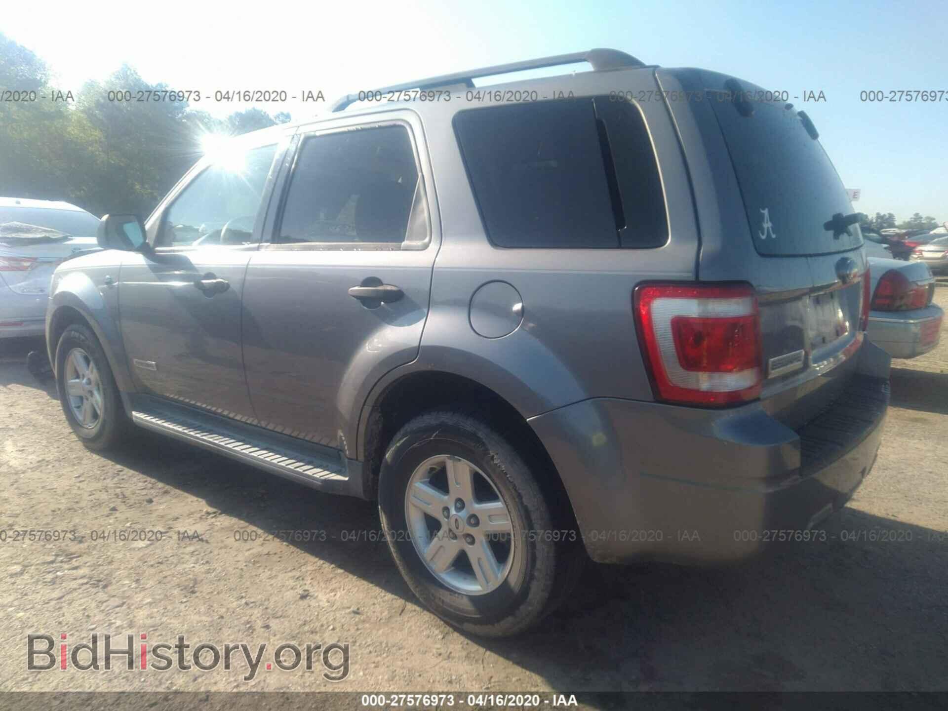 2008 FORD ESCAPE - VIN: 1FMCU59H58KB07869 - Фото 3