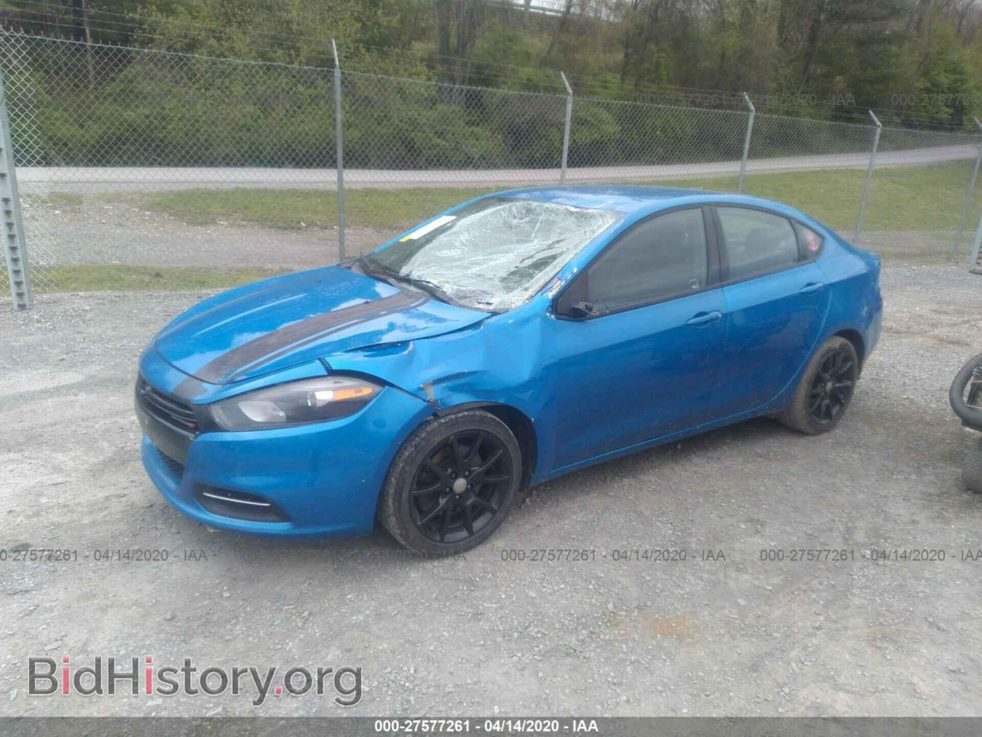 2015 DODGE DART - VIN: 1C3CDFAA3FD433068 - Фото 2