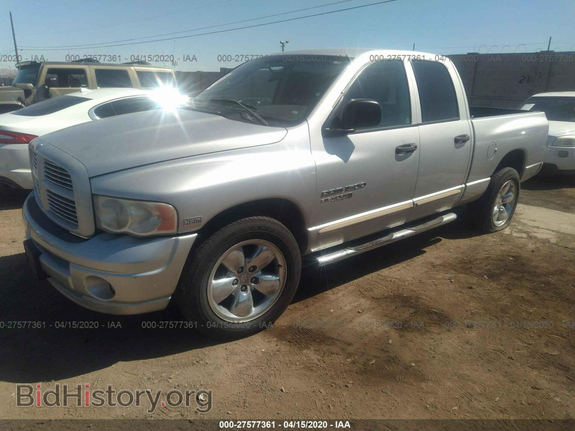 2005 DODGE RAM 1500 - VIN: 1D7HA18D75S250513 - Фото 2