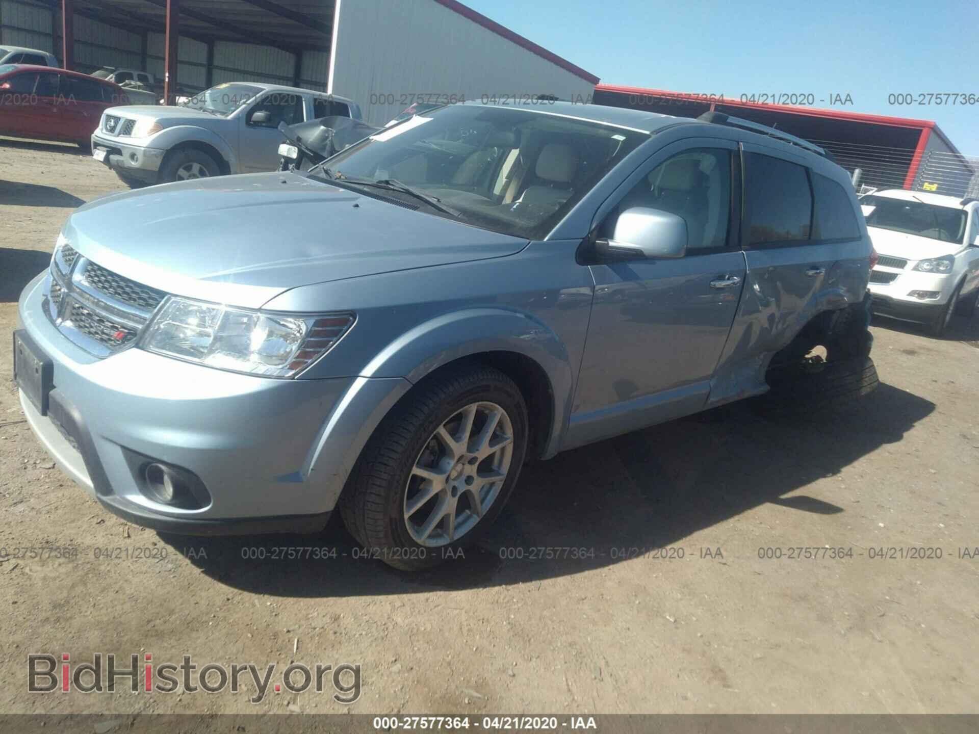 2013 DODGE JOURNEY - VIN: 3C4PDCDG7DT510771 - Фото 2