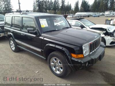 2006 Jeep COMMANDER Limited, черный — VIN 1J8HG58216C285499, IAAI