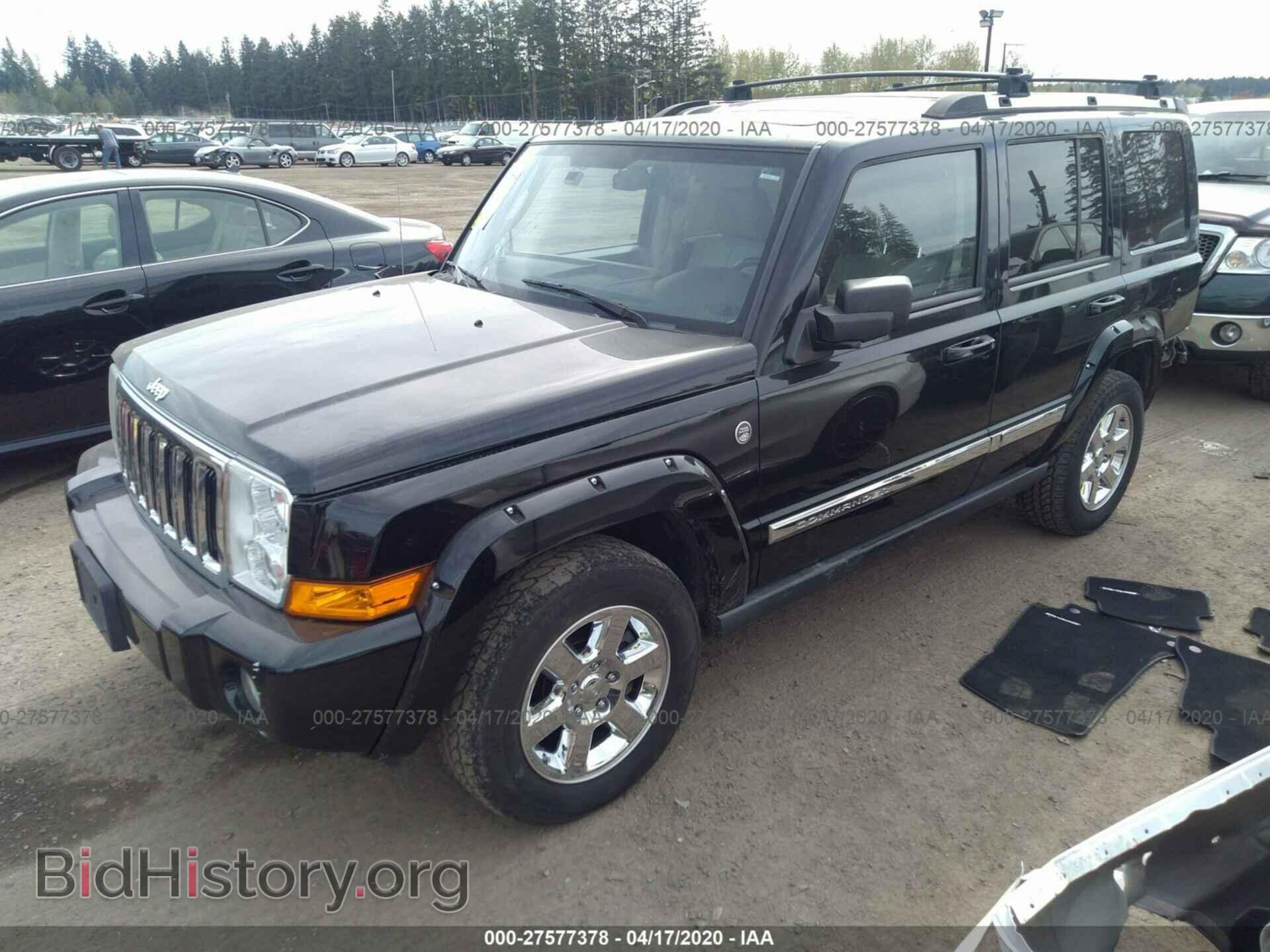 2006 JEEP COMMANDER - VIN: 1J8HG58216C285499 - Фото 2
