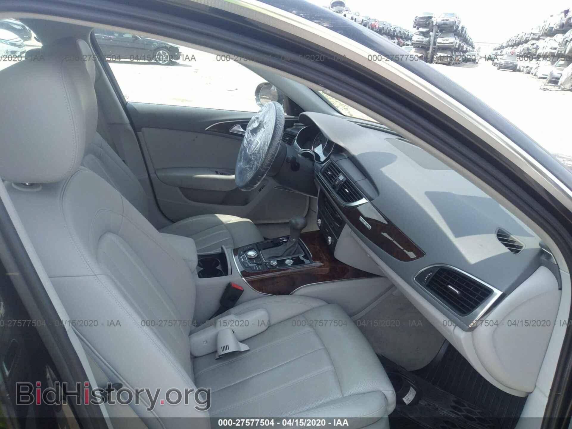 2013 AUDI A6 - VIN: WAUHGBFC4DN007616 - Фото 5