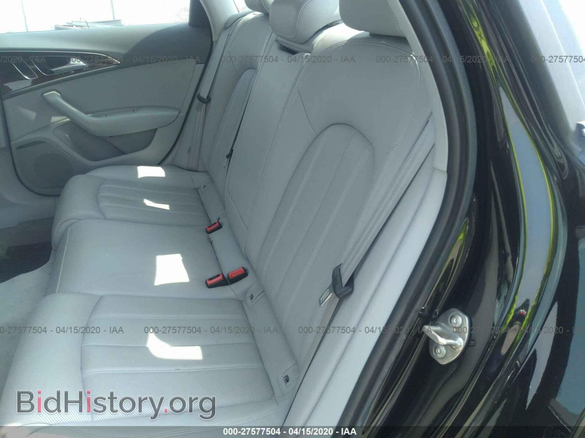 2013 AUDI A6 - VIN: WAUHGBFC4DN007616 - Фото 8