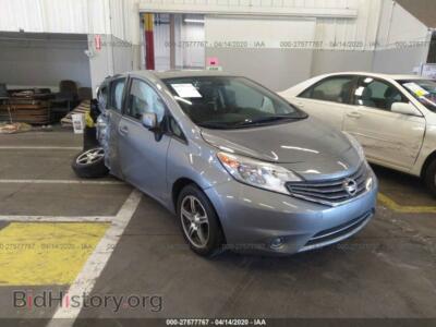 2014 Nissan VERSA NOTE S/S PLUS/SV/SL, серый — VIN 3N1CE2CP2EL402912, IAAI