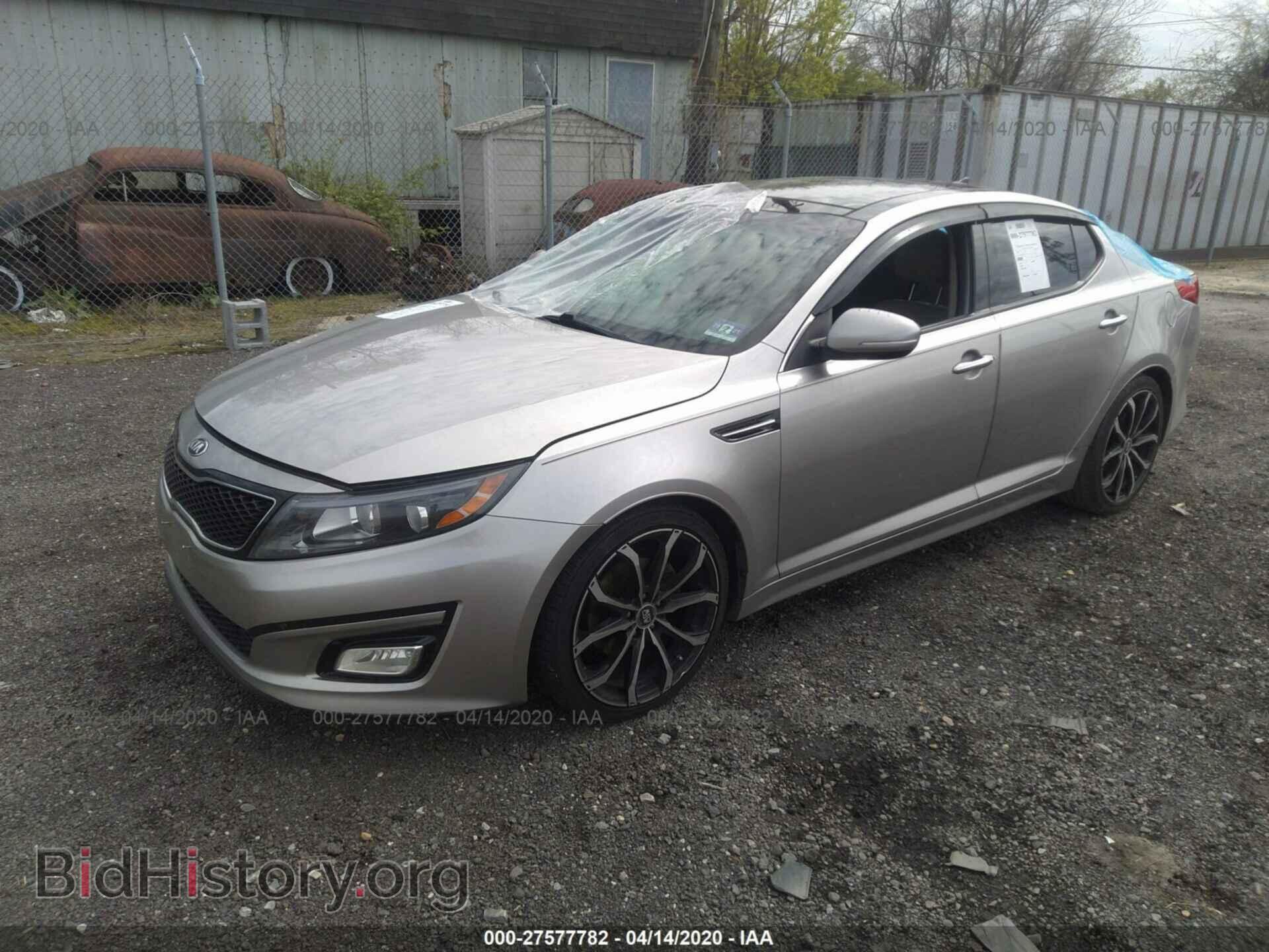 2014 KIA OPTIMA - VIN: 5XXGN4A70EG262013 - Photo 2
