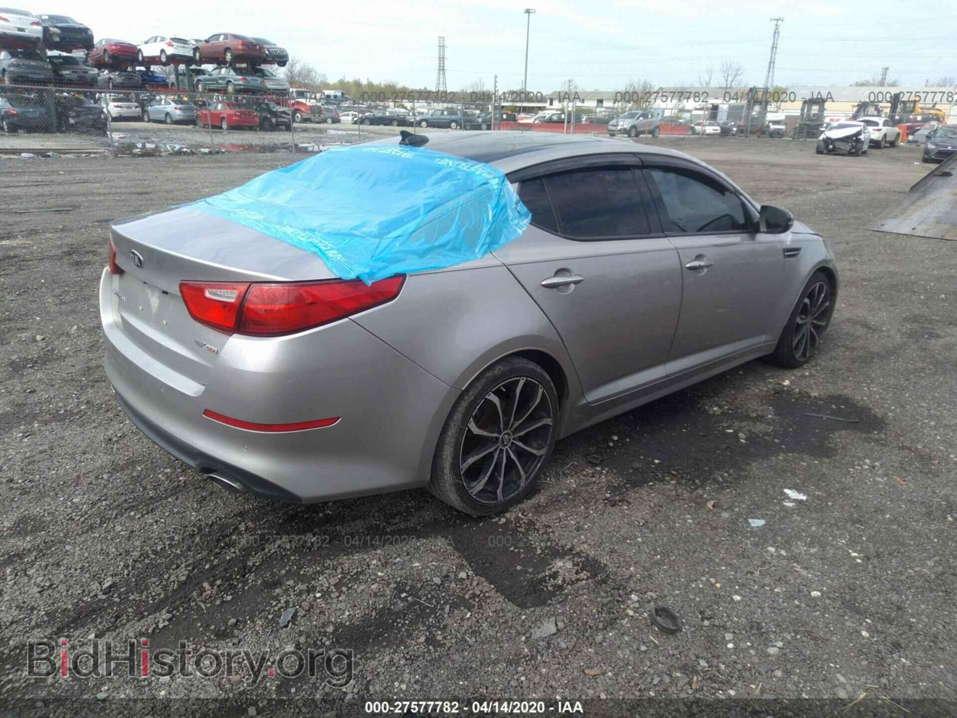 2014 KIA OPTIMA - VIN: 5XXGN4A70EG262013 - Photo 4