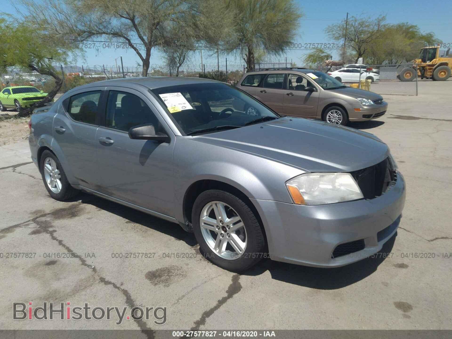 Фотография 1C3CDZAG5DN616520 - DODGE AVENGER 2013