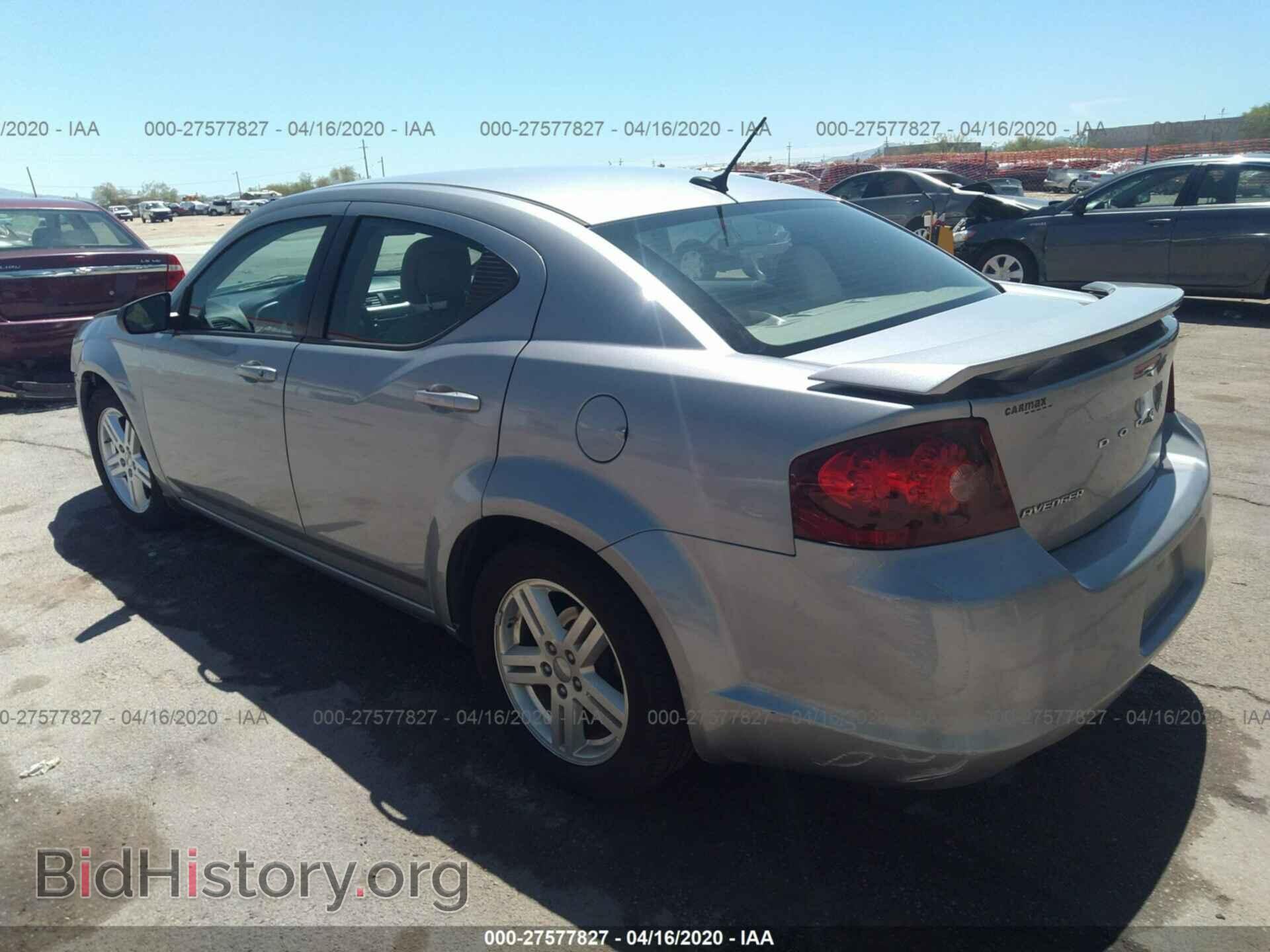 2013 DODGE AVENGER - VIN: 1C3CDZAG5DN616520 - Фото 3