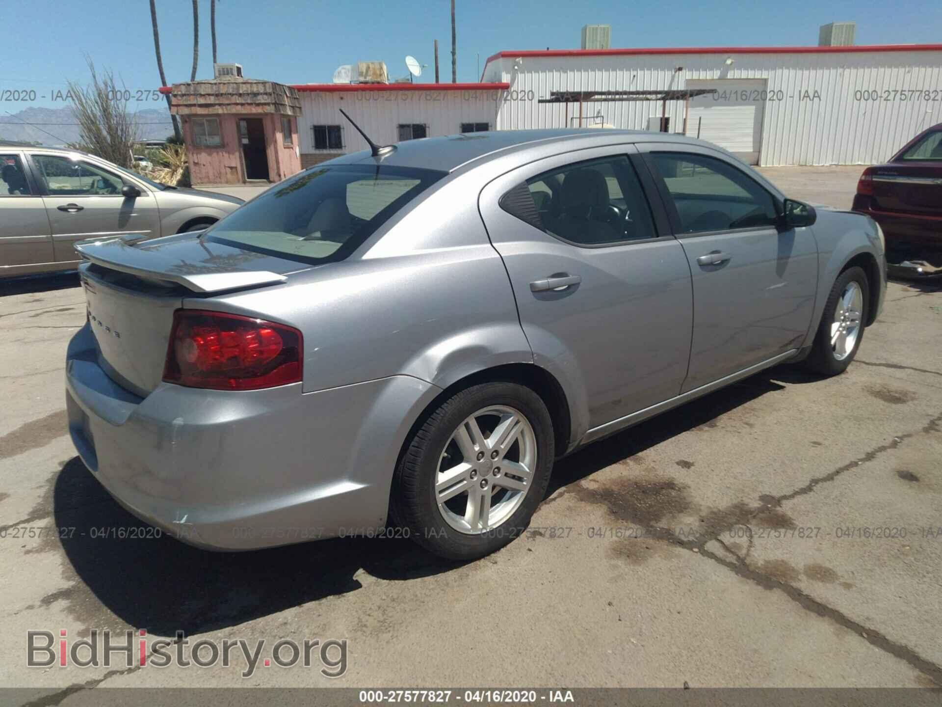 2013 DODGE AVENGER - VIN: 1C3CDZAG5DN616520 - Фото 4