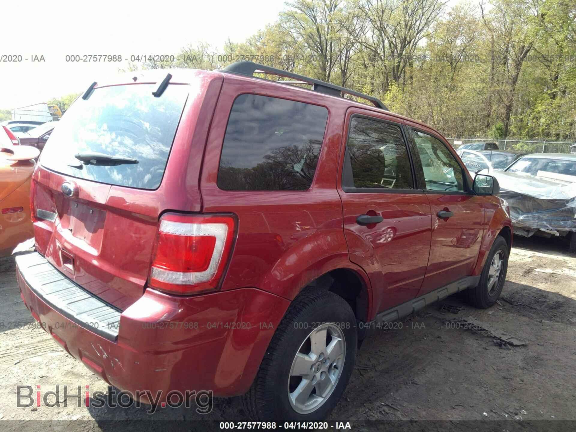 2011 FORD ESCAPE - VIN: 1FMCU9D73BKB43038 - Фото 4