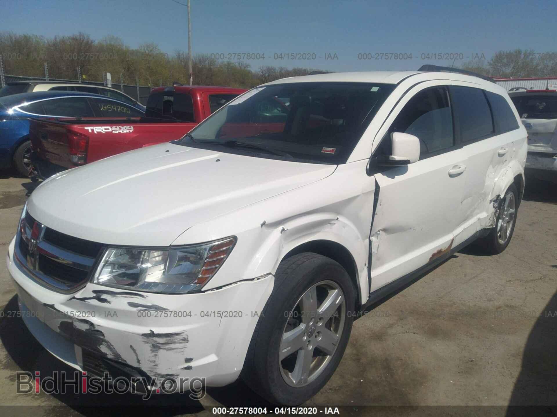 2010 DODGE JOURNEY - VIN: 3D4PH5FV3AT148447 - Фото 2