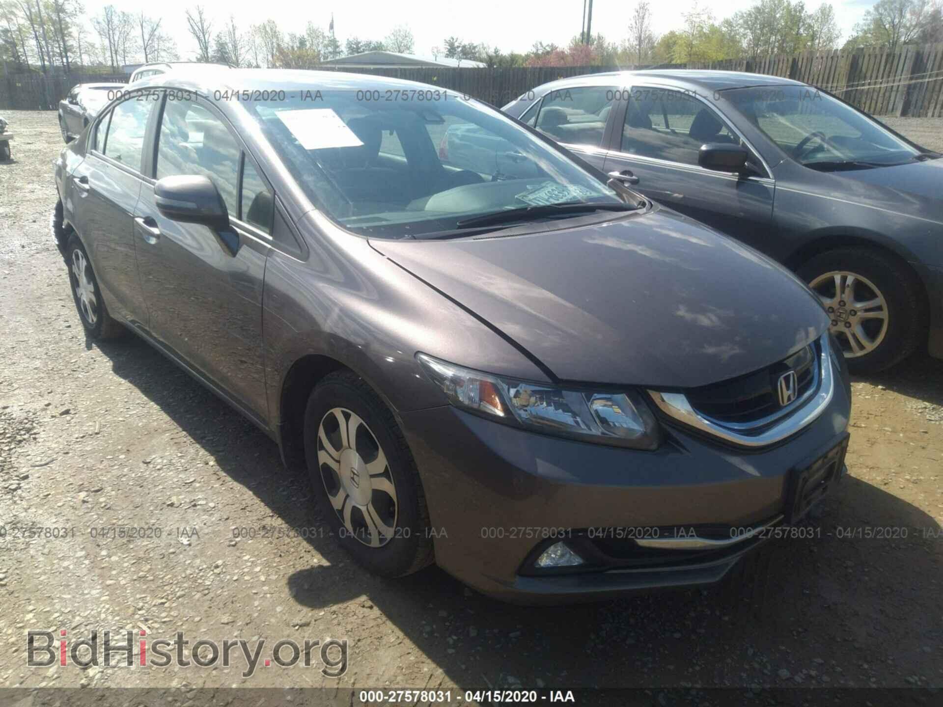 Фотография 19XFB4F3XDE004065 - HONDA CIVIC 2013