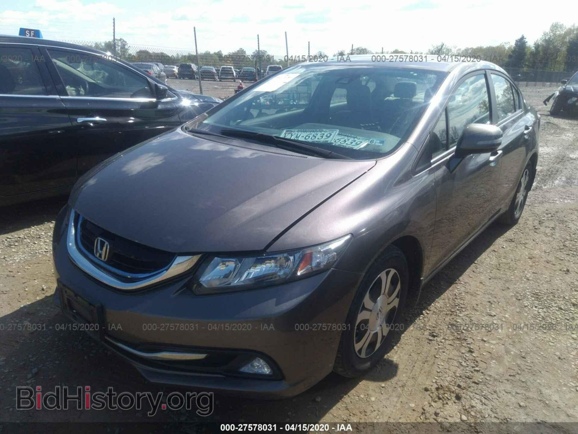 2013 HONDA CIVIC - VIN: 19XFB4F3XDE004065 - Фото 2