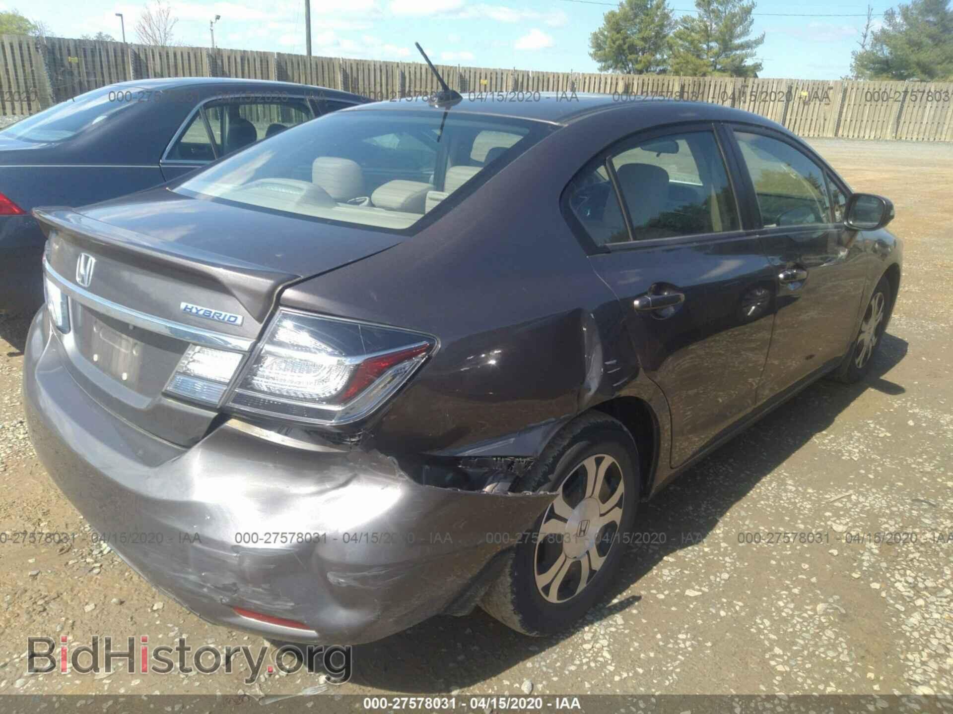 2013 HONDA CIVIC - VIN: 19XFB4F3XDE004065 - Фото 4
