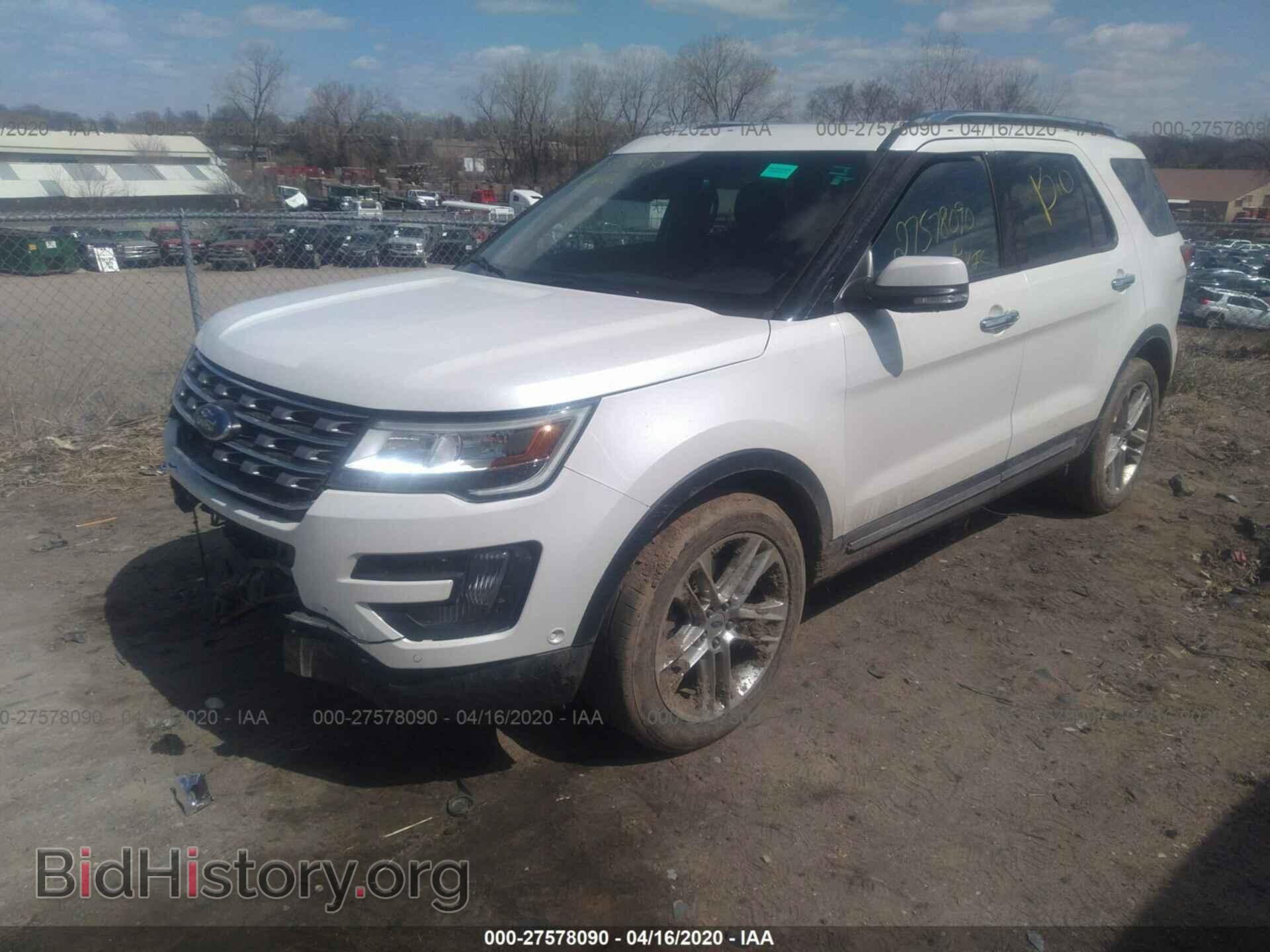 2016 FORD EXPLORER - VIN: 1FM5K8F83GGA23829 - Фото 2