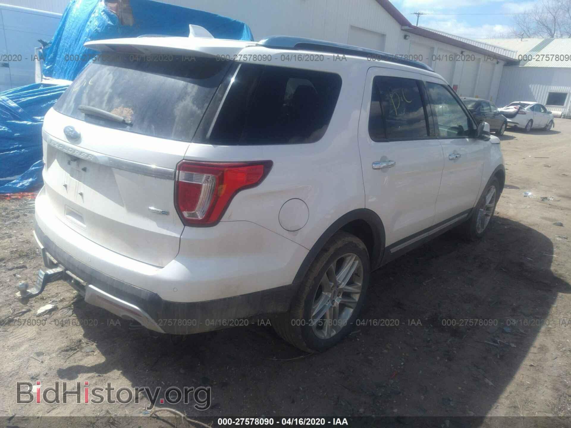 2016 FORD EXPLORER - VIN: 1FM5K8F83GGA23829 - Фото 4