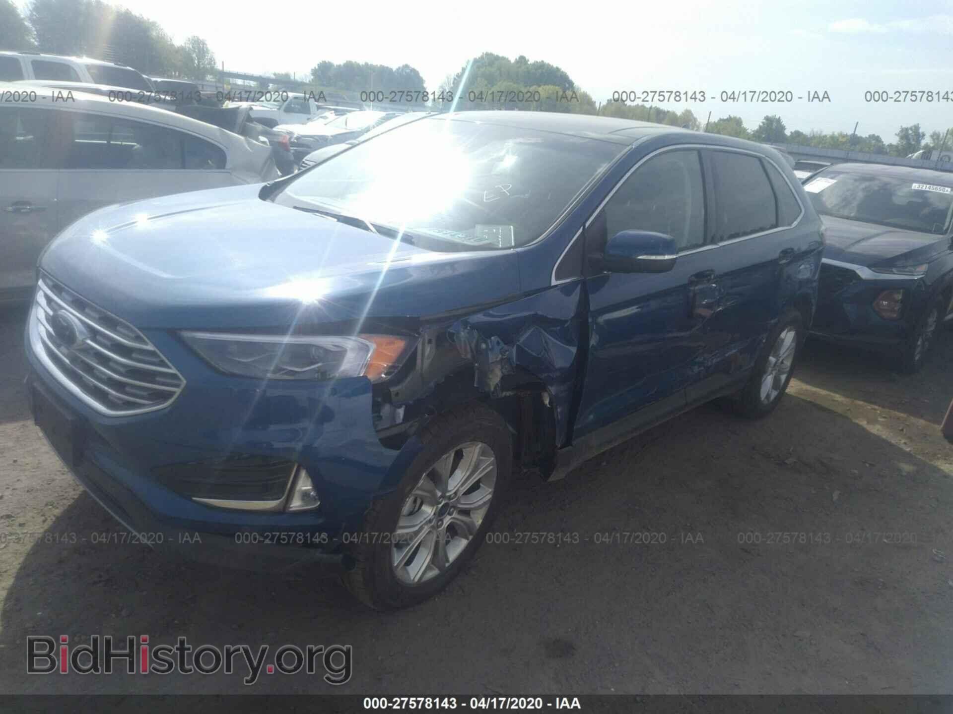 2020 FORD EDGE - VIN: 2FMPK4K96LBA72136 - Фото 2