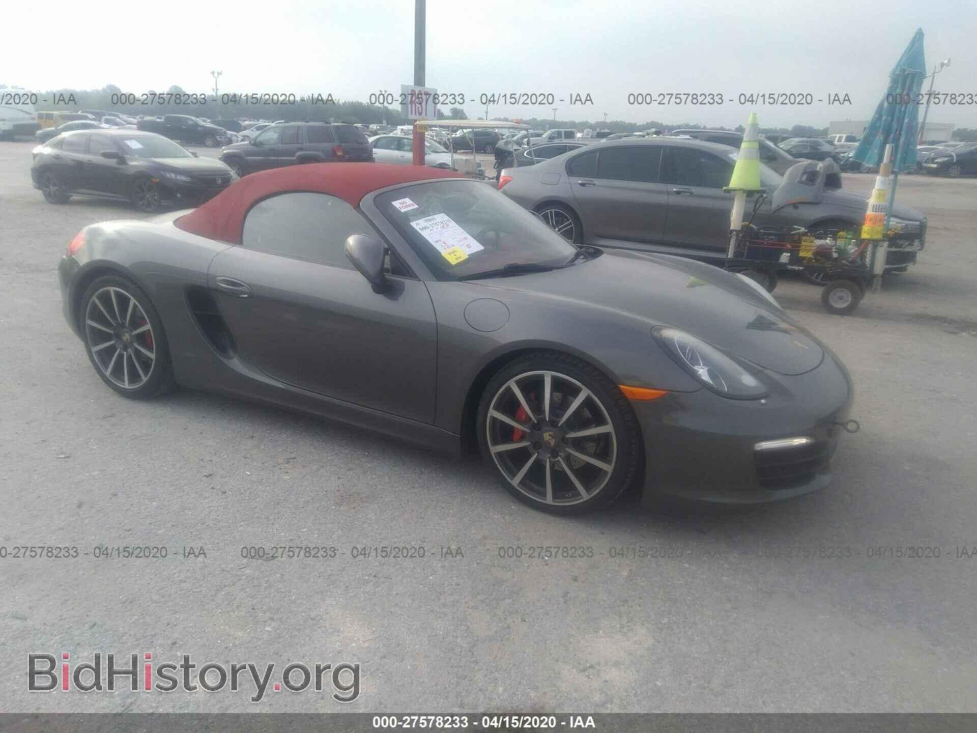Фотография WP0CB2A88DS133087 - PORSCHE BOXSTER 2013