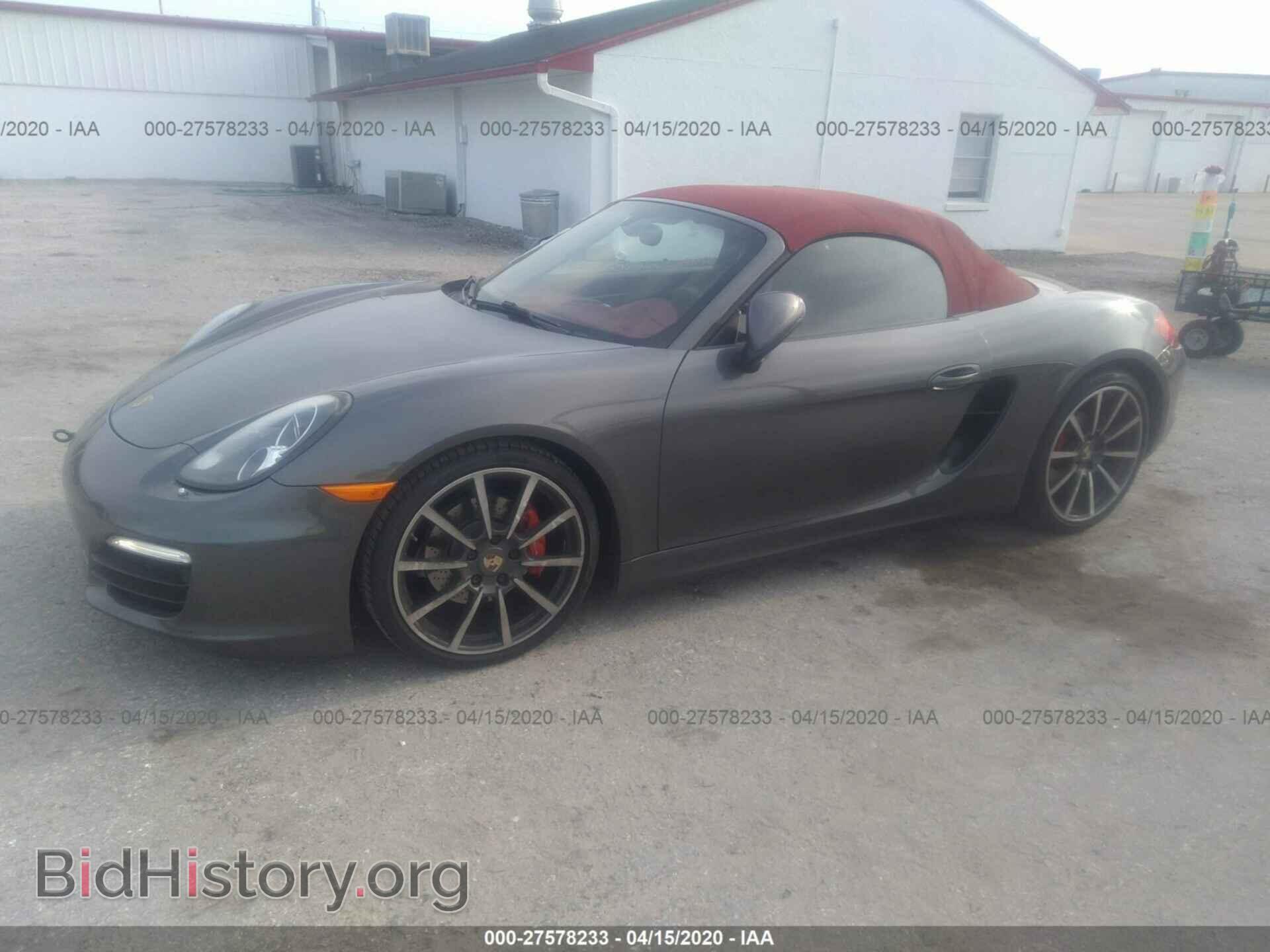 2013 PORSCHE BOXSTER - VIN: WP0CB2A88DS133087 - Фото 2