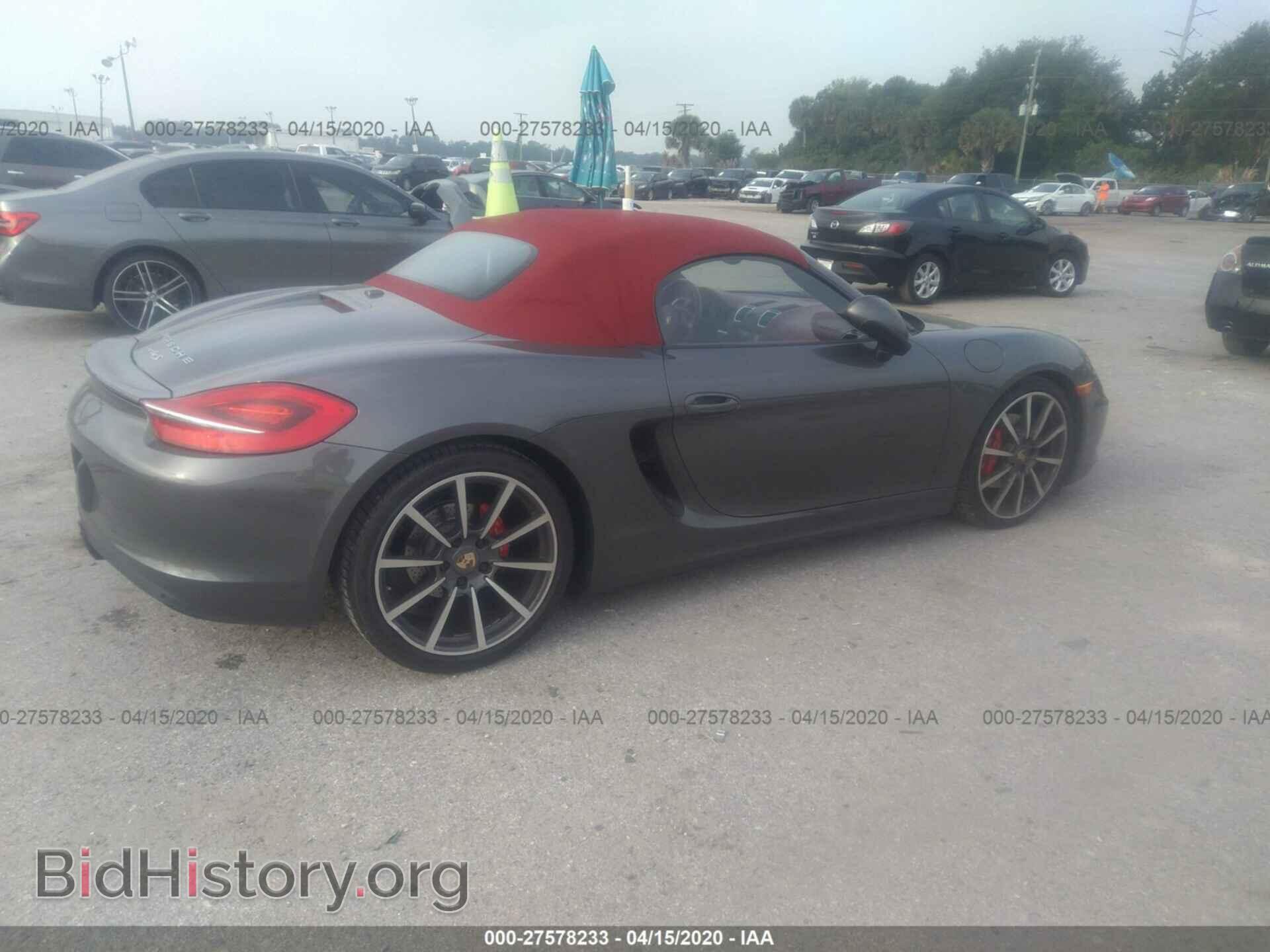 2013 PORSCHE BOXSTER - VIN: WP0CB2A88DS133087 - Фото 4