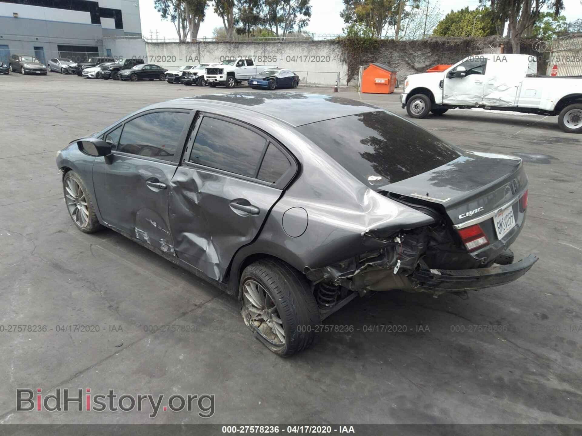 2013 HONDA CIVIC - VIN: 2HGFB2F50DH564950 - Фото 3