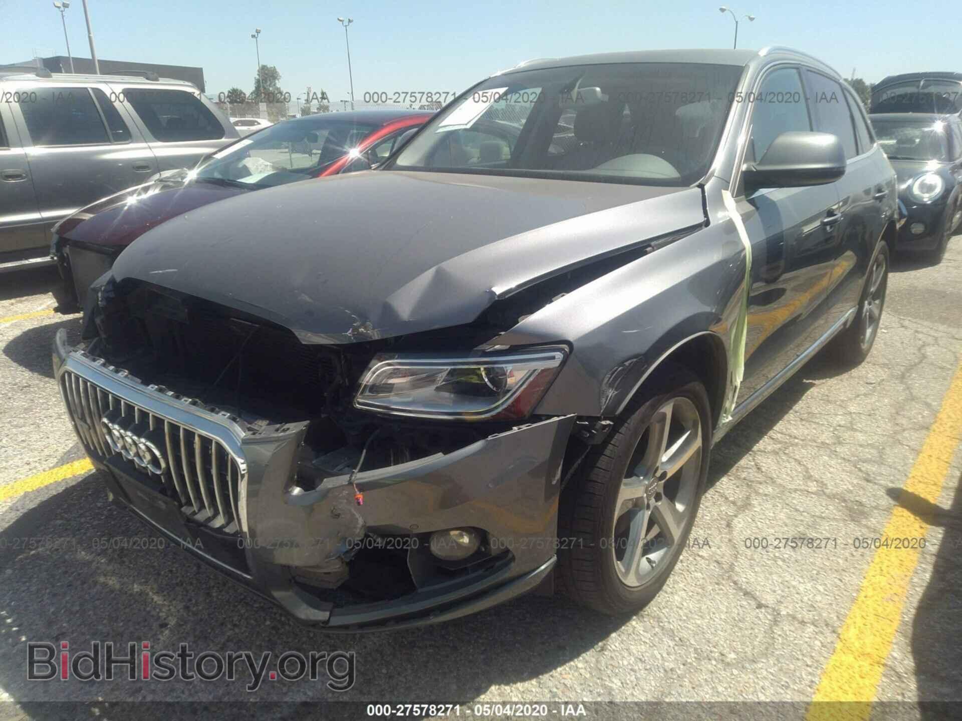 2014 AUDI Q5 - VIN: WA1CMAFP9EA047793 - Фото 2
