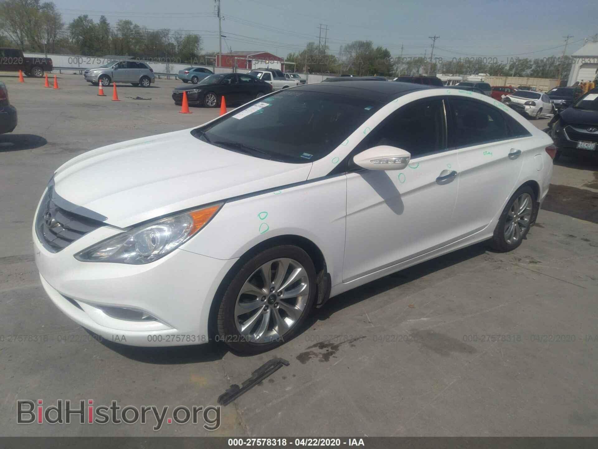 2012 HYUNDAI SONATA - VIN: 5NPEC4AB6CH464969 - Photo 2