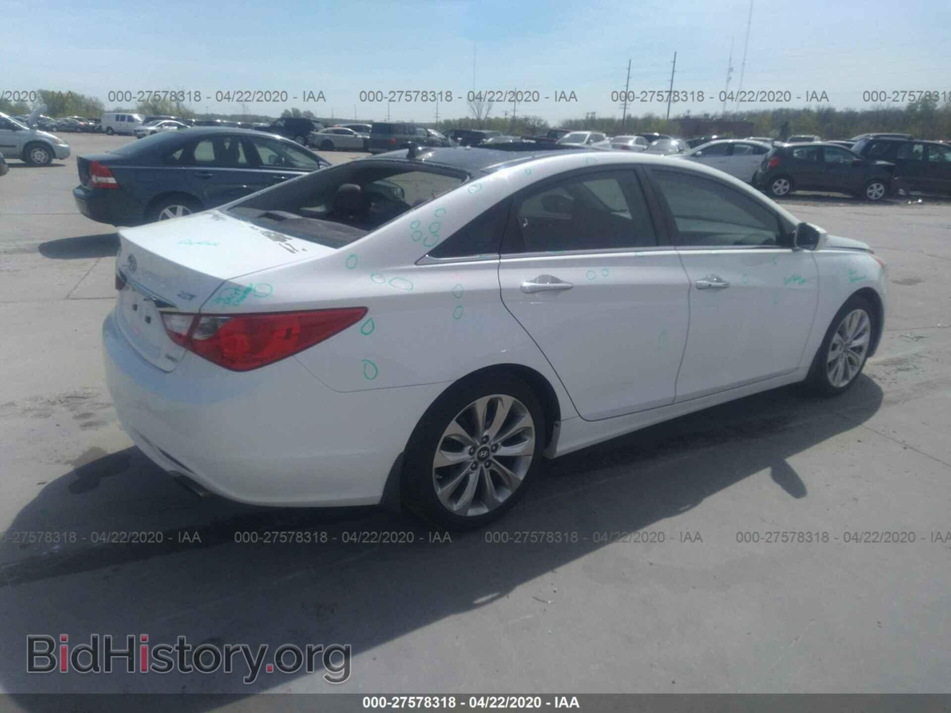 2012 HYUNDAI SONATA - VIN: 5NPEC4AB6CH464969 - Photo 4