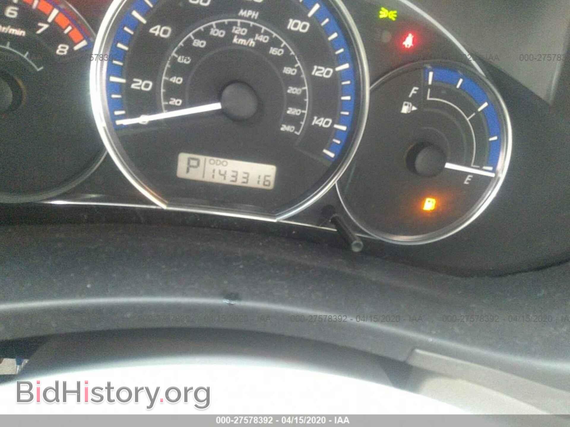 2010 SUBARU FORESTER - VIN: JF2SH6BC3AH762691 - Фото 7